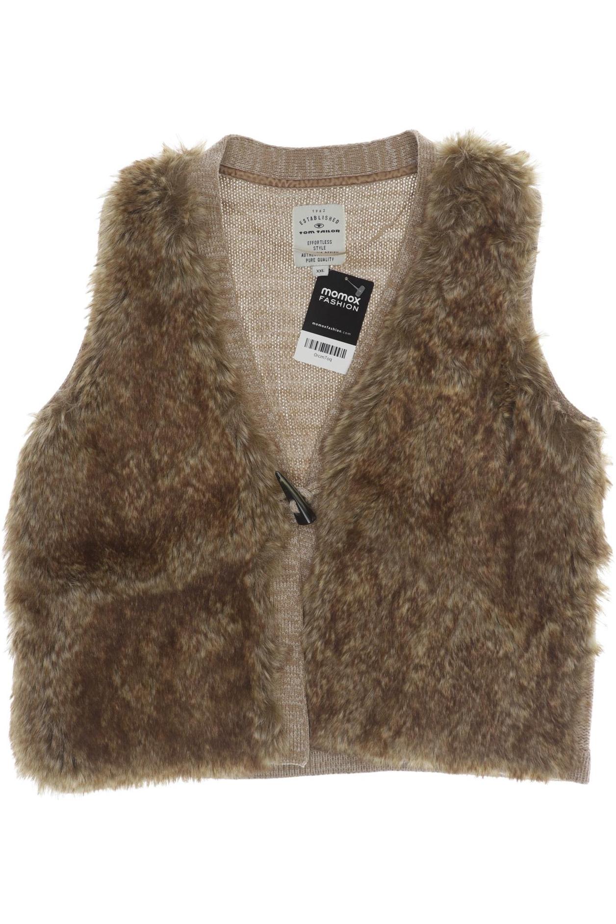 

Tom Tailor Damen Weste, beige