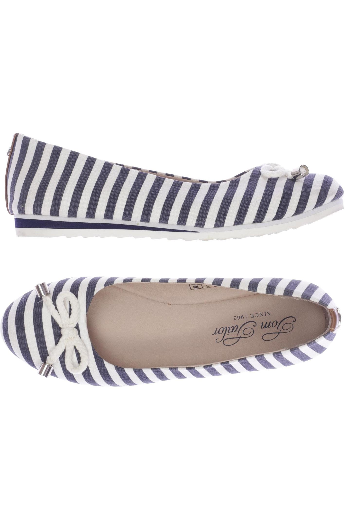 

Tom Tailor Damen Ballerinas, marineblau