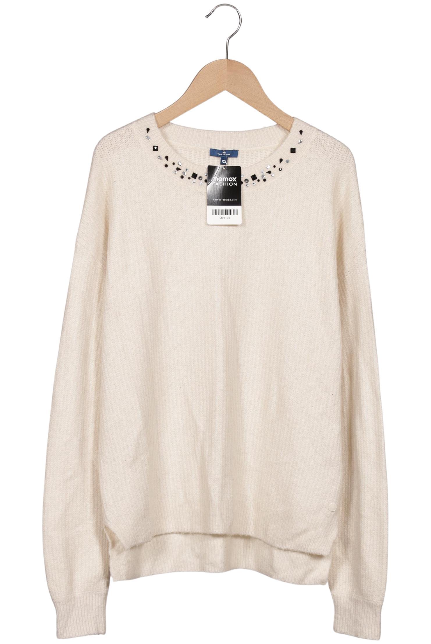 

Tom Tailor Damen Pullover, cremeweiß, Gr. 34