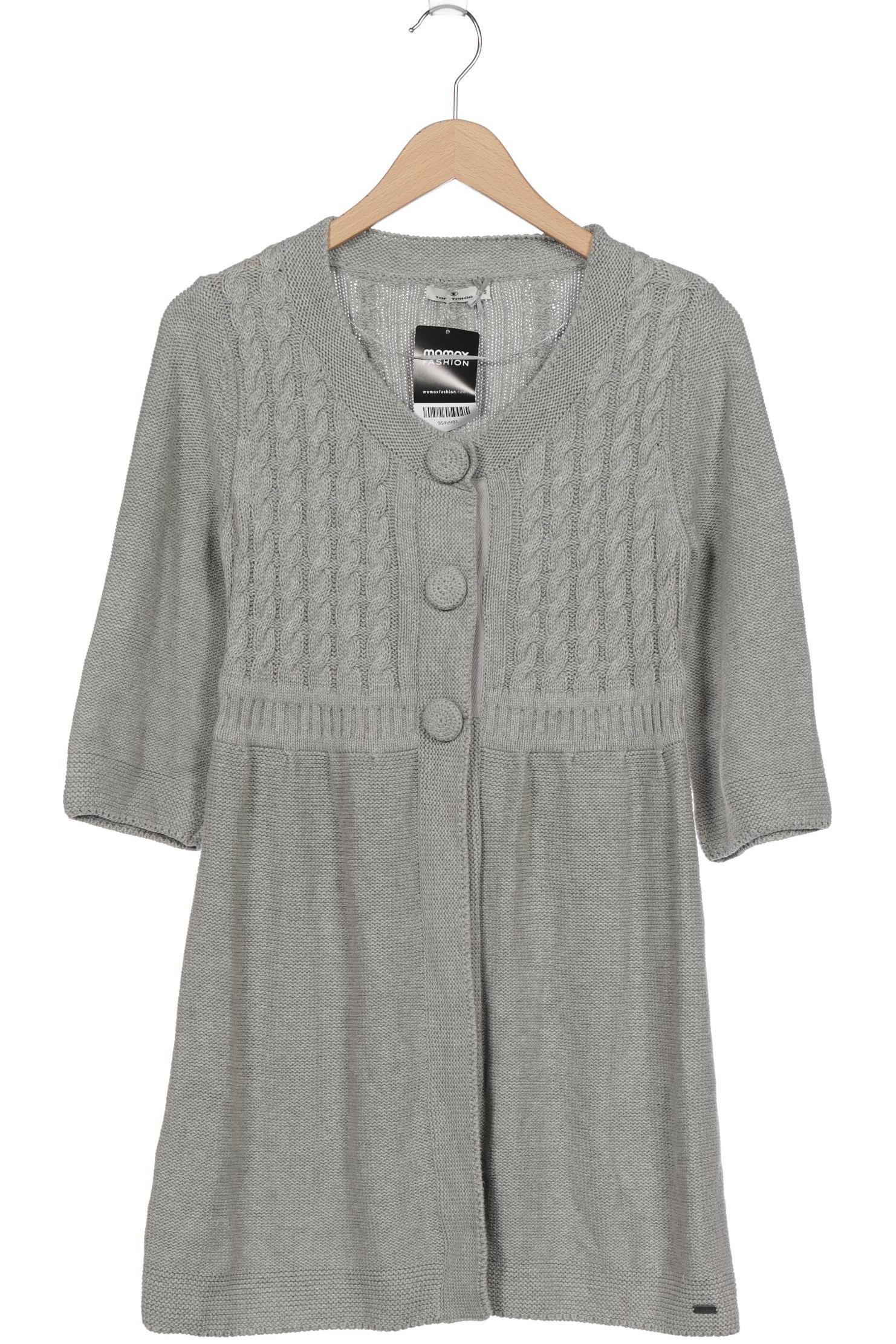 

Tom Tailor Damen Strickjacke, grau, Gr. 38