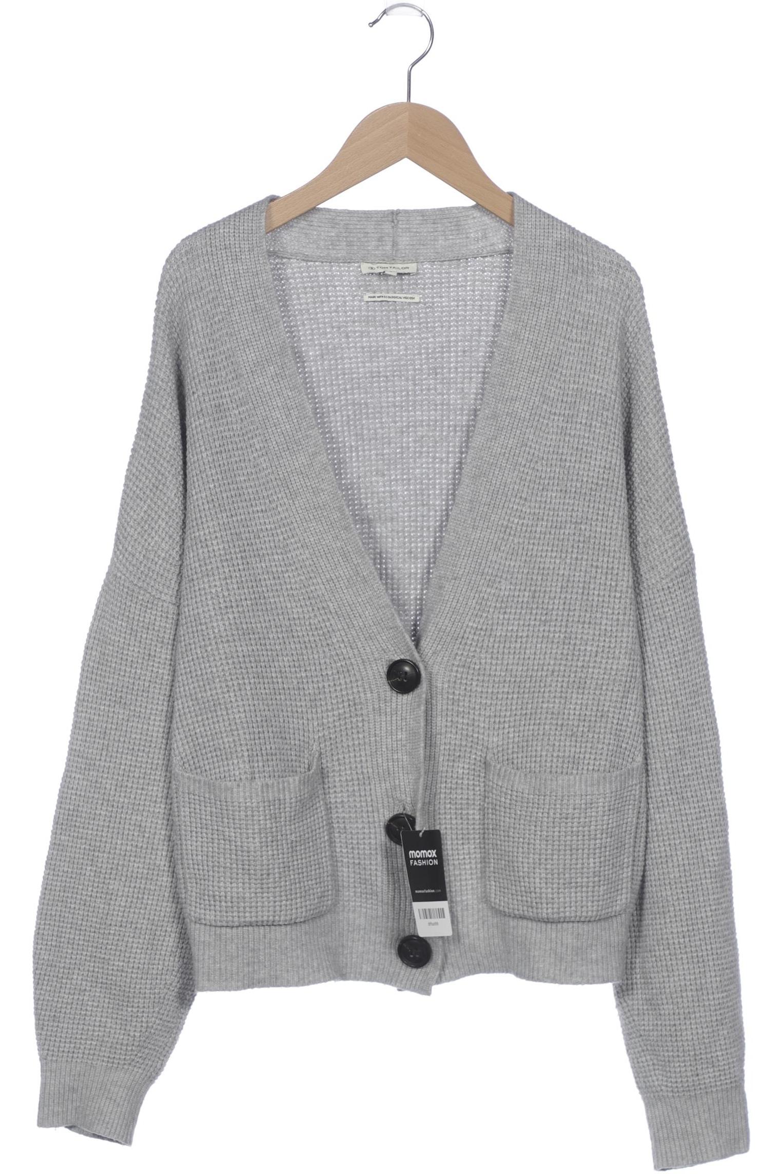 

Tom Tailor Damen Strickjacke, grau, Gr. 36