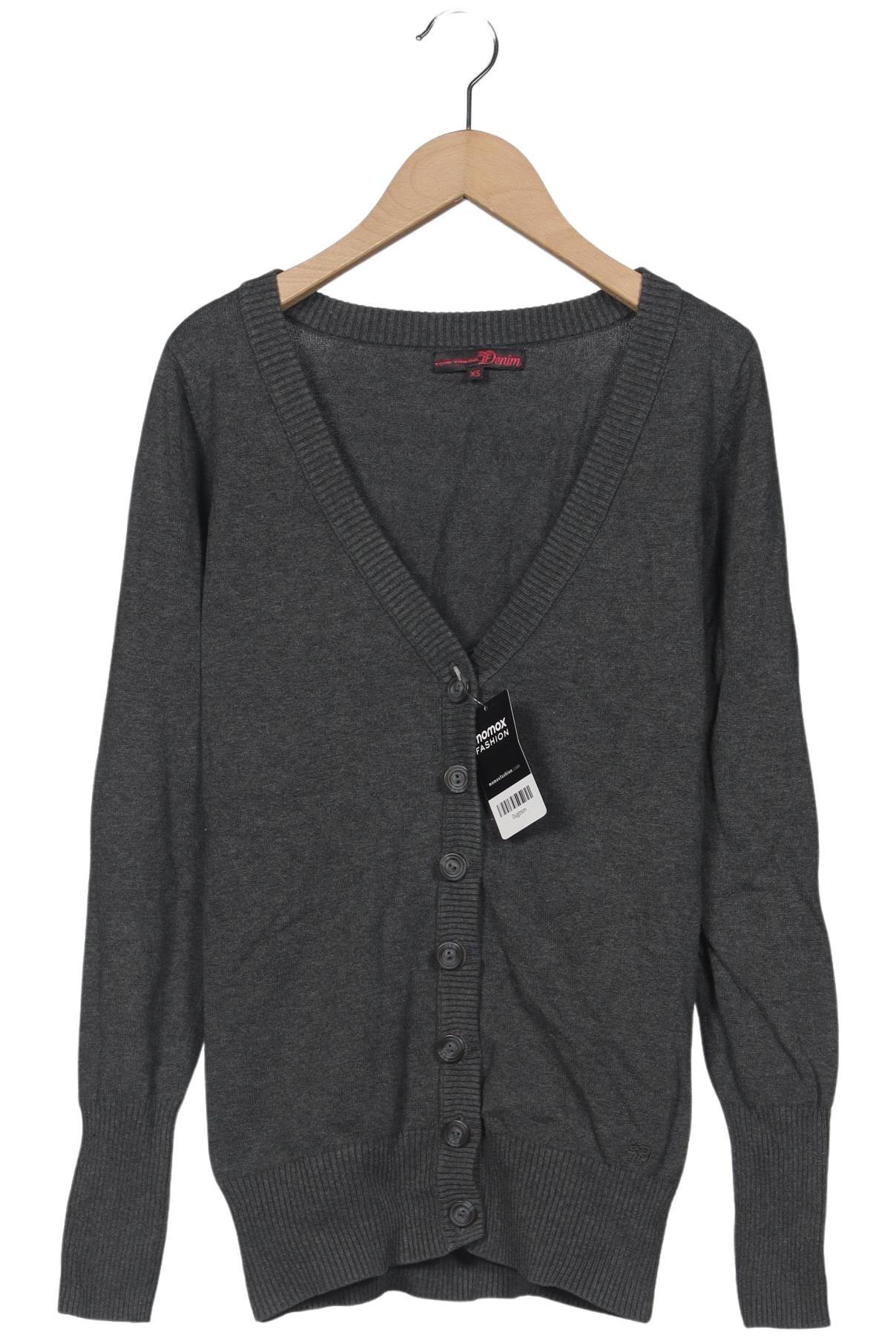 

Tom Tailor Damen Strickjacke, grau, Gr. 34