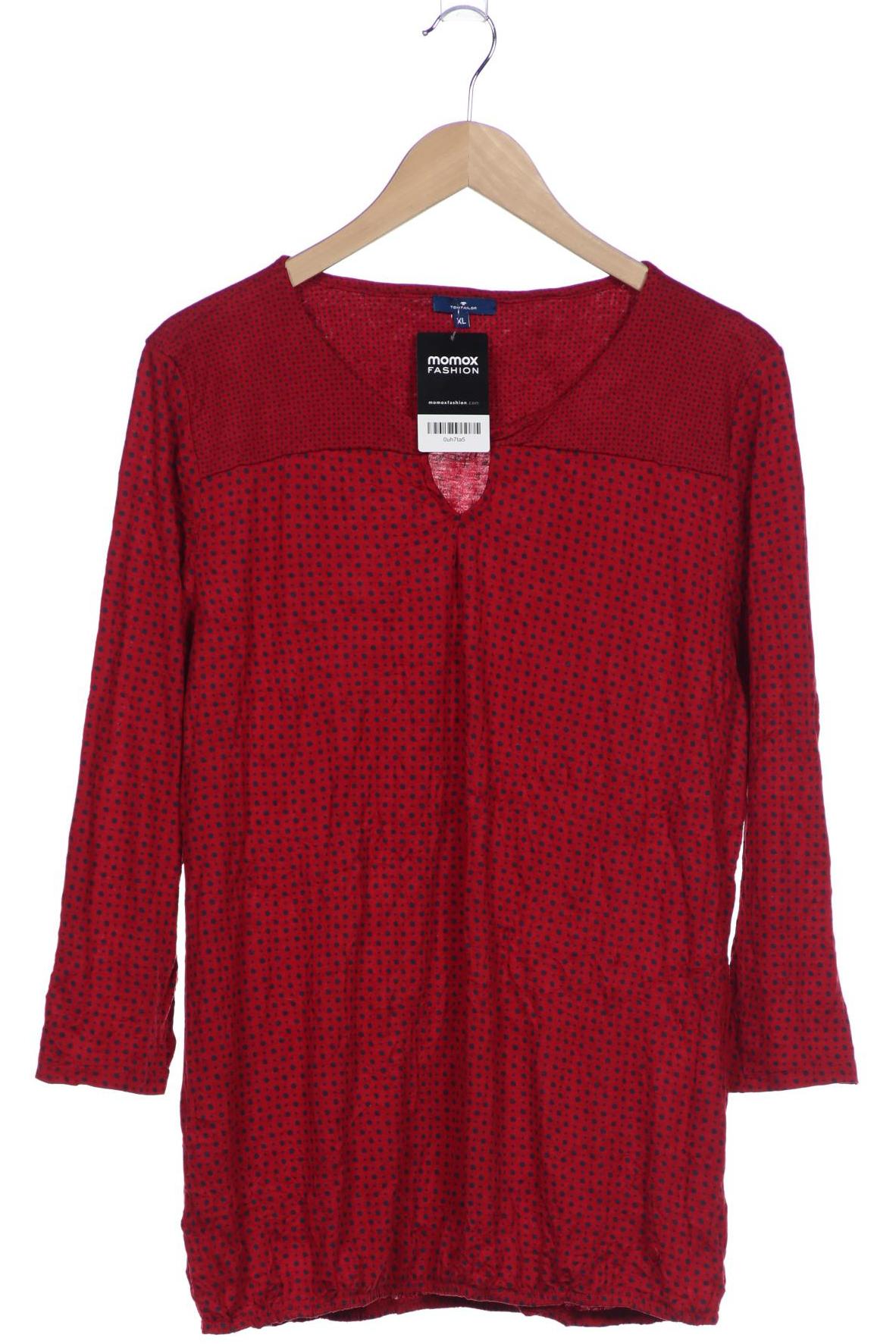 

Tom Tailor Damen Langarmshirt, rot, Gr. 44