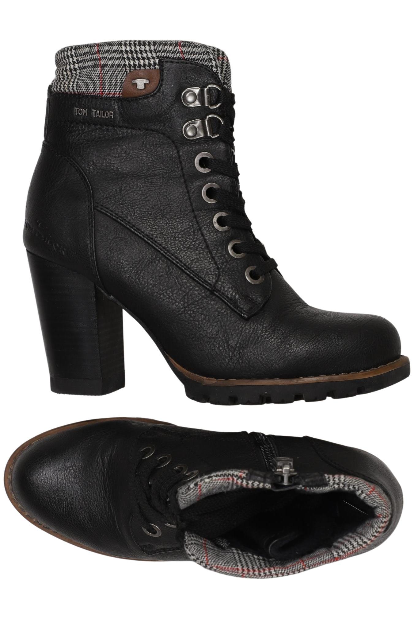 

Tom Tailor Damen Stiefelette, schwarz, Gr. 37