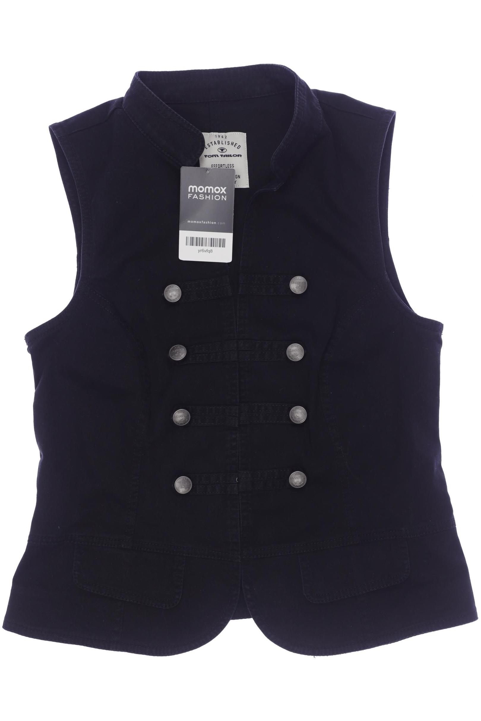 

Tom Tailor Damen Weste, schwarz, Gr. 36