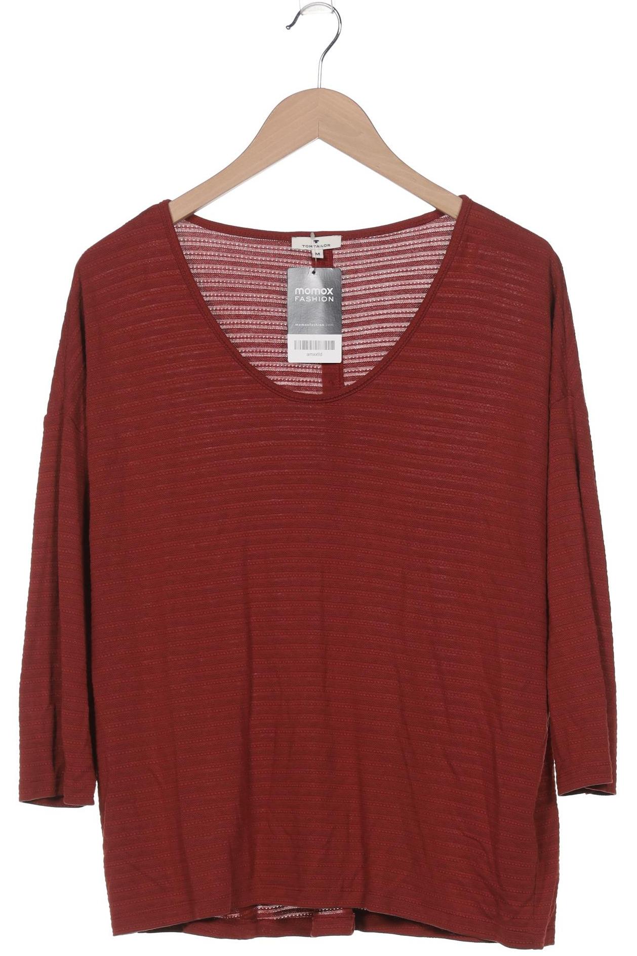 

Tom Tailor Damen Langarmshirt, rot, Gr. 38
