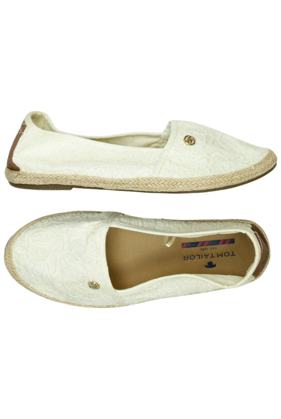 

Tom Tailor Damen Ballerinas, cremeweiß, Gr. 40