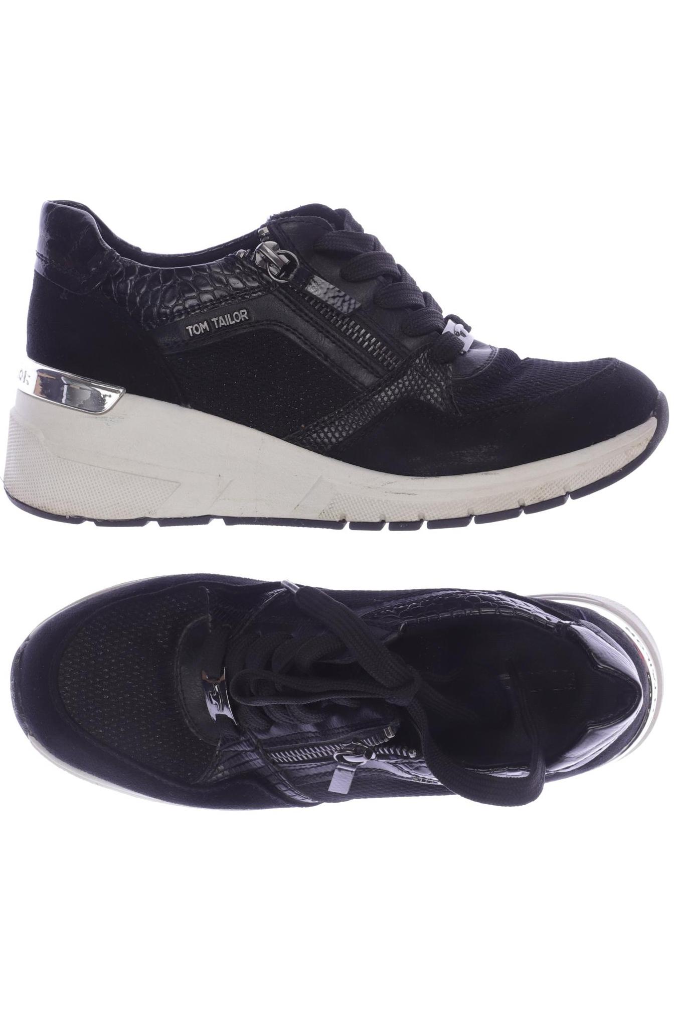 

Tom Tailor Damen Sneakers, schwarz