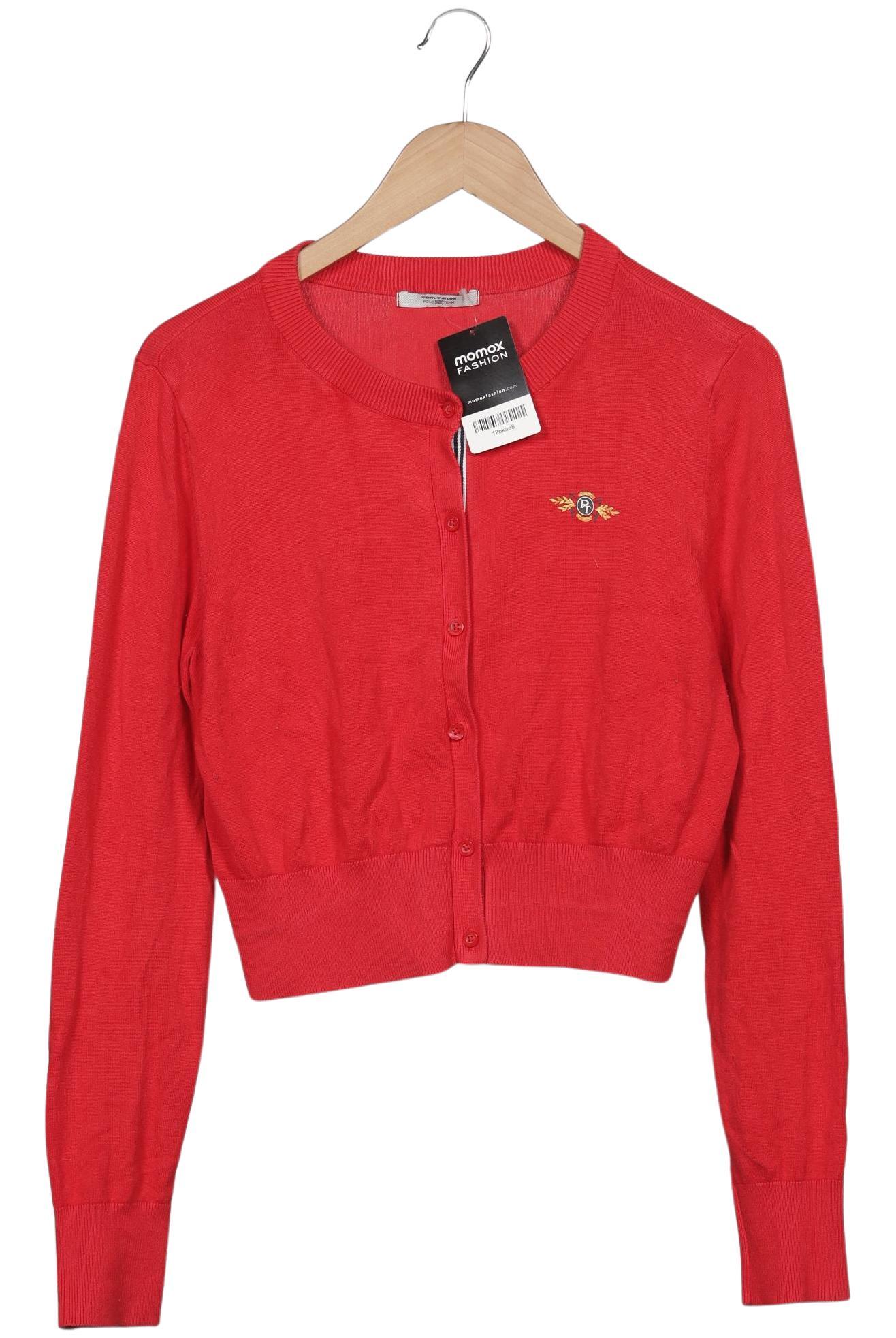 

Tom Tailor Damen Strickjacke, rot, Gr. 36