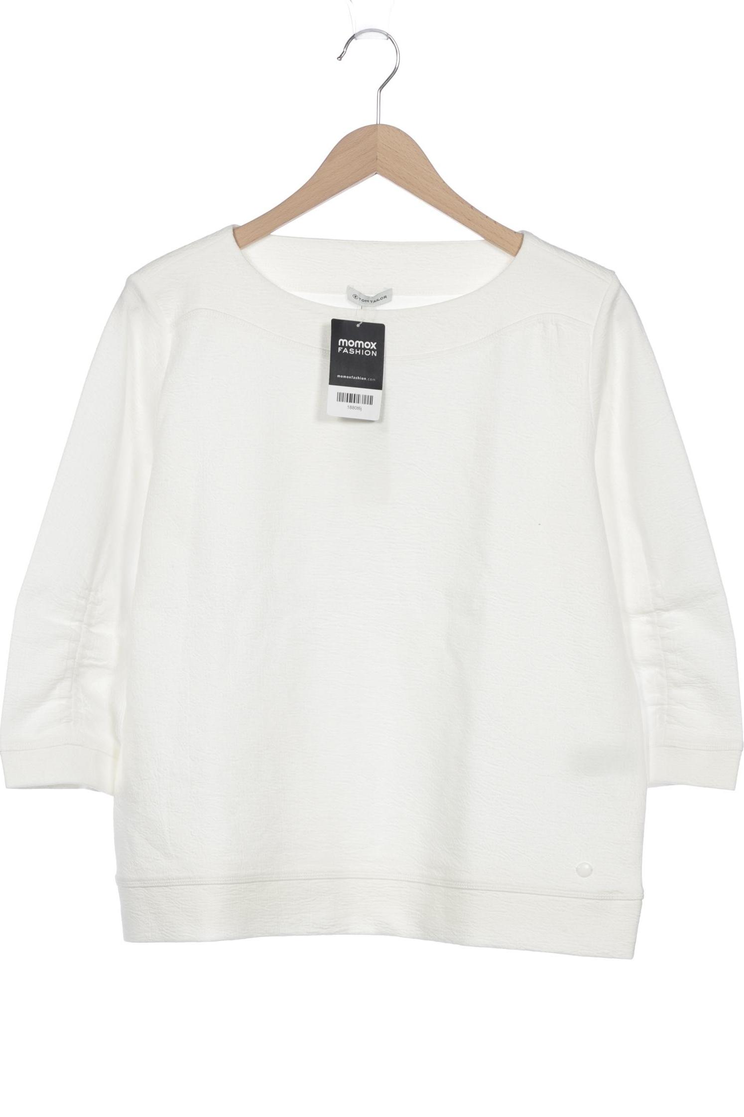 

Tom Tailor Damen Sweatshirt, weiß, Gr. 44