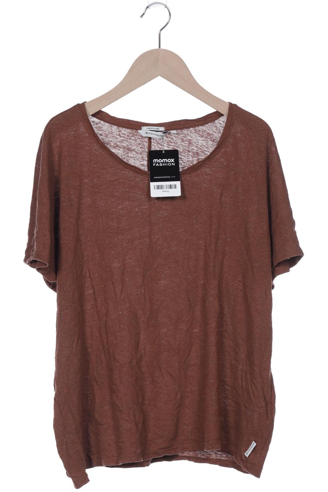 

Tom Tailor Damen T-Shirt, braun, Gr. 44