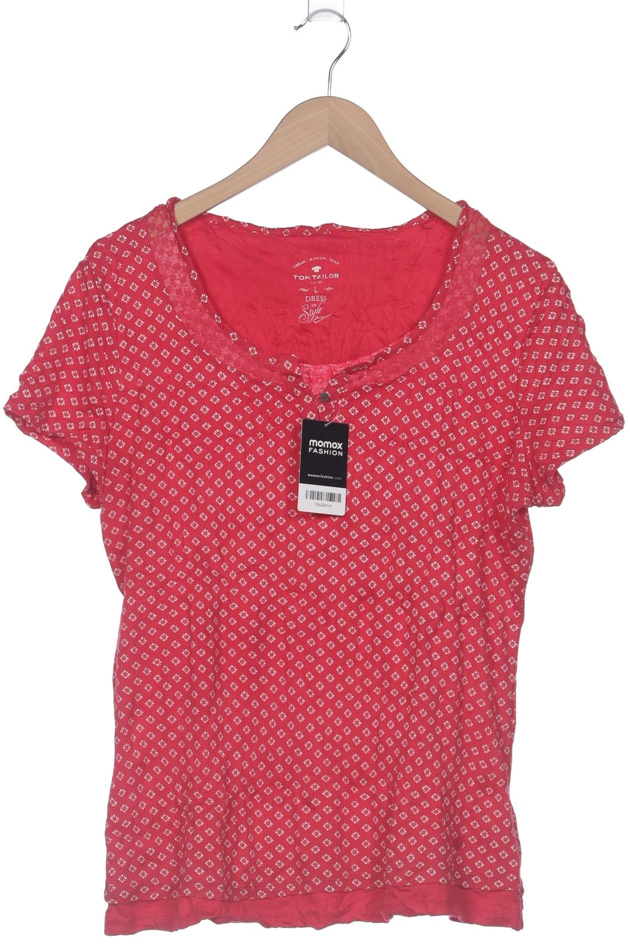 

Tom Tailor Damen T-Shirt, rot, Gr. 42