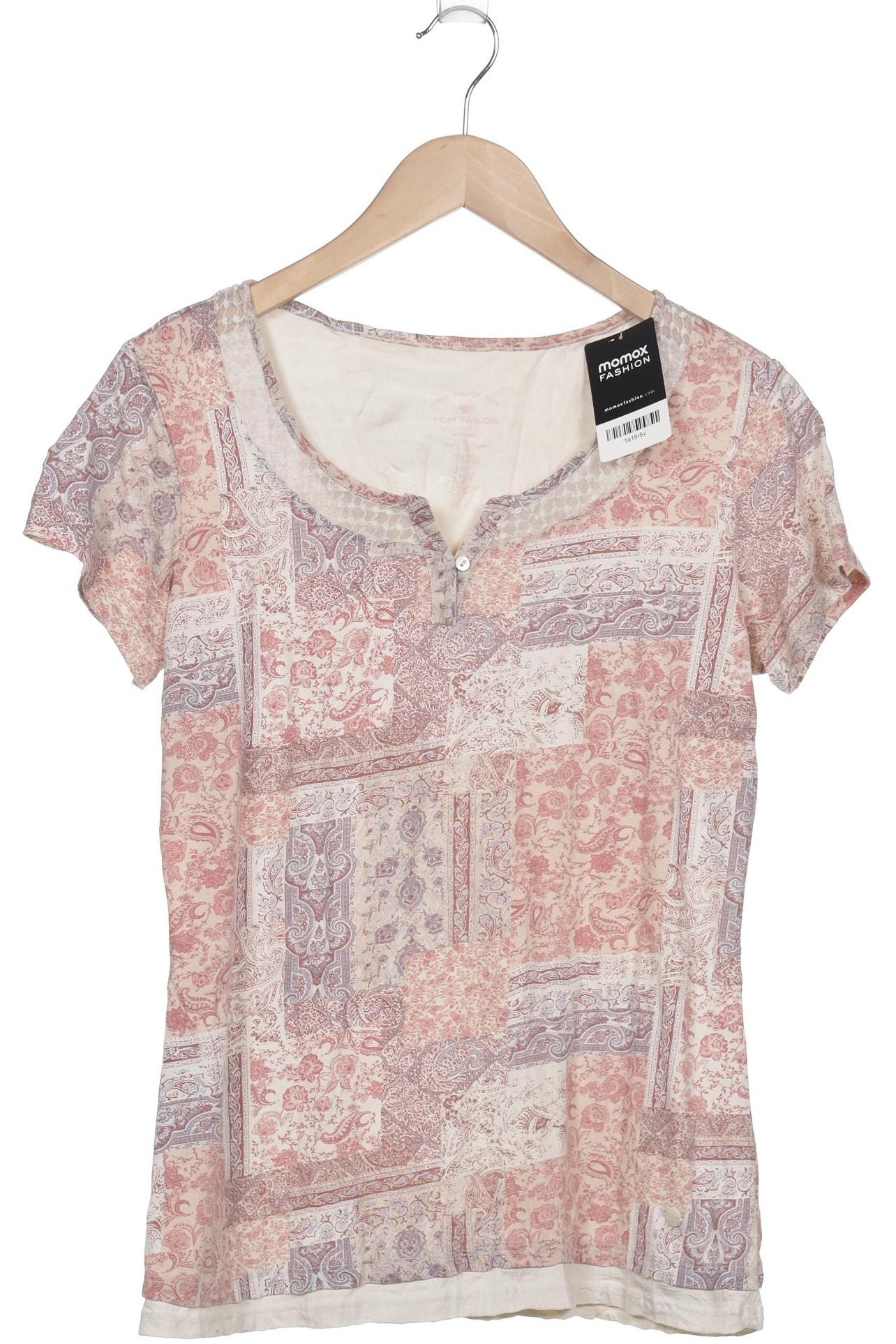 

Tom Tailor Damen T-Shirt, mehrfarbig, Gr. 42
