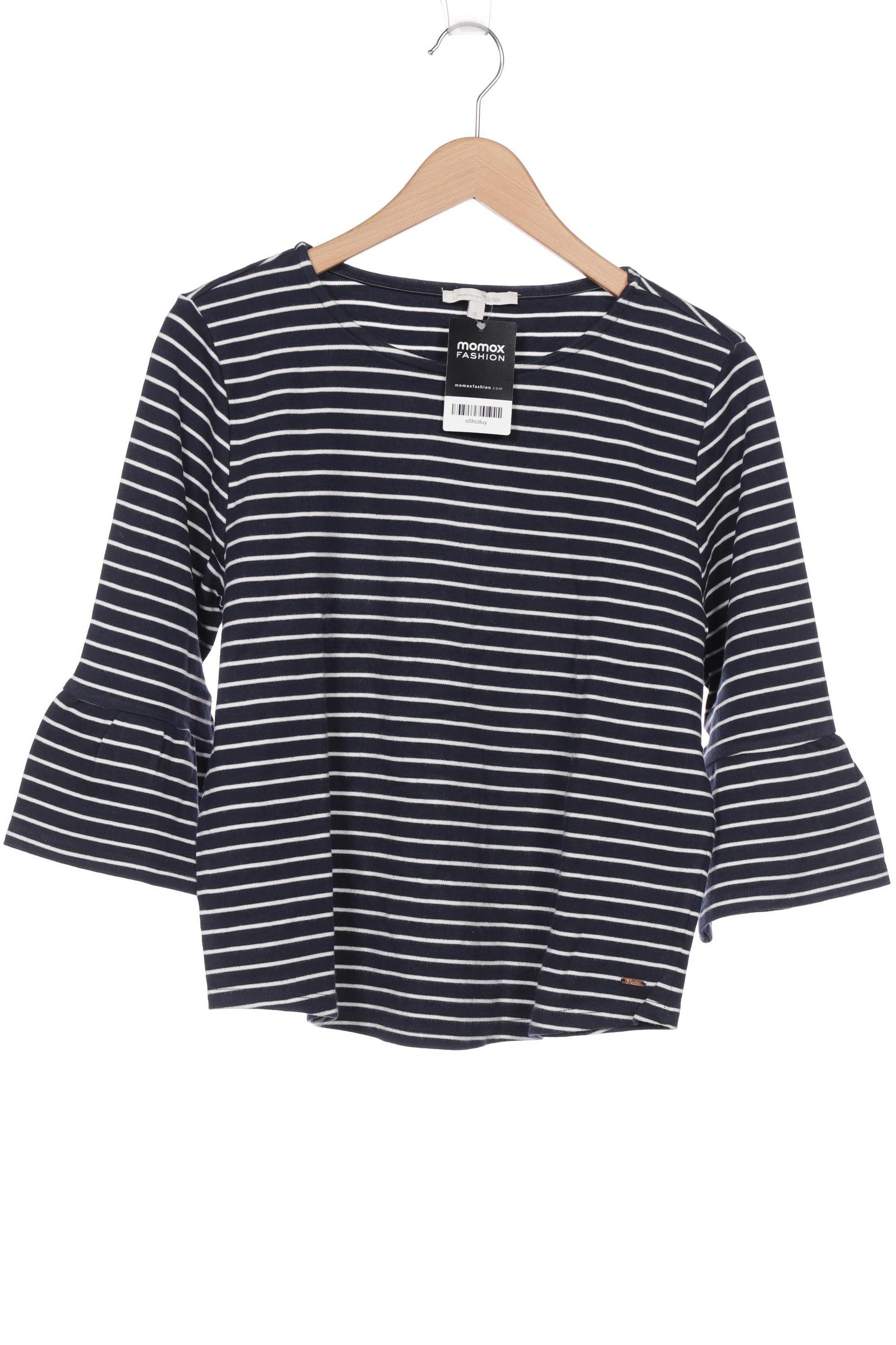

Tom Tailor Damen Langarmshirt, marineblau, Gr. 44