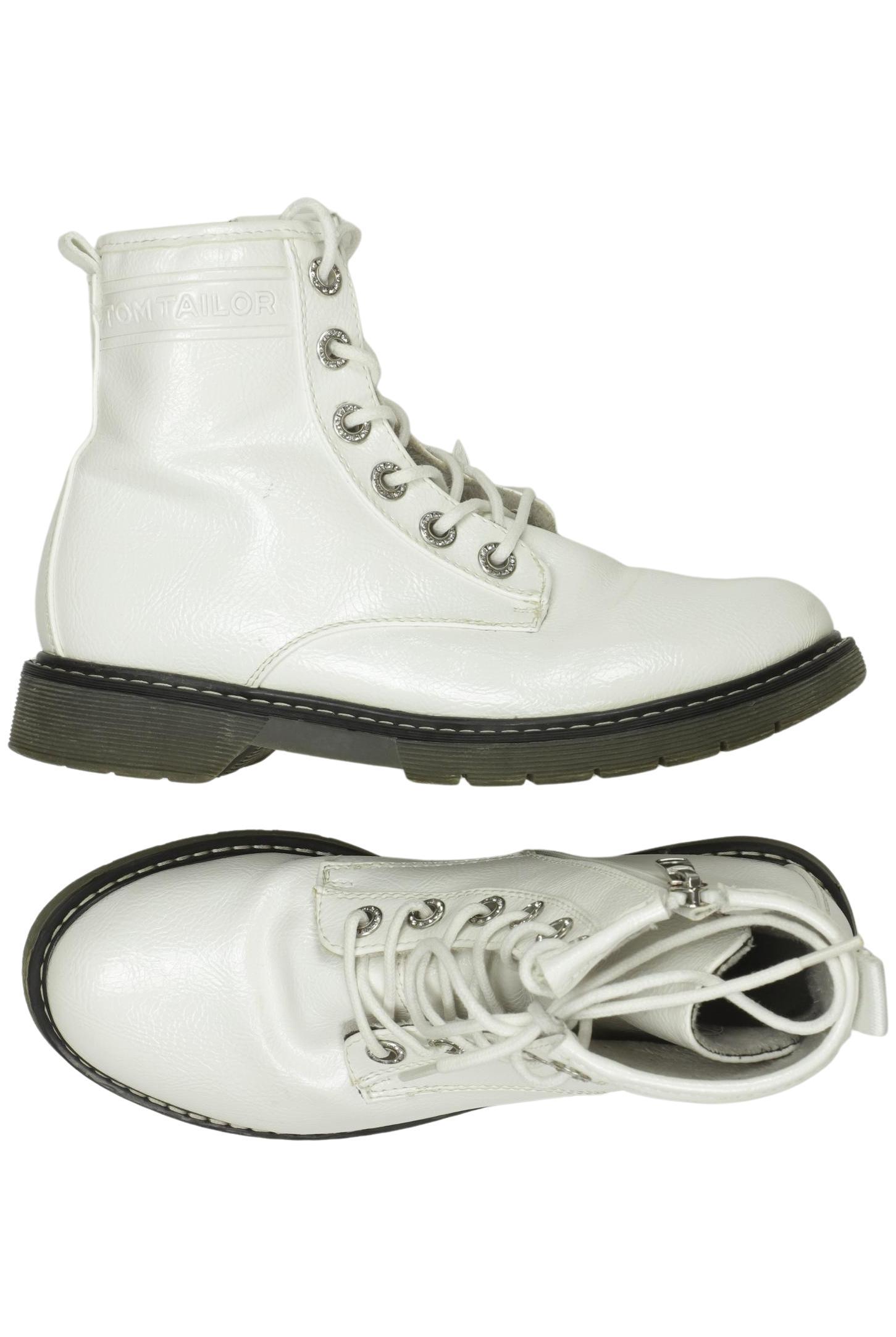 

Tom Tailor Damen Stiefelette, weiß, Gr. 37