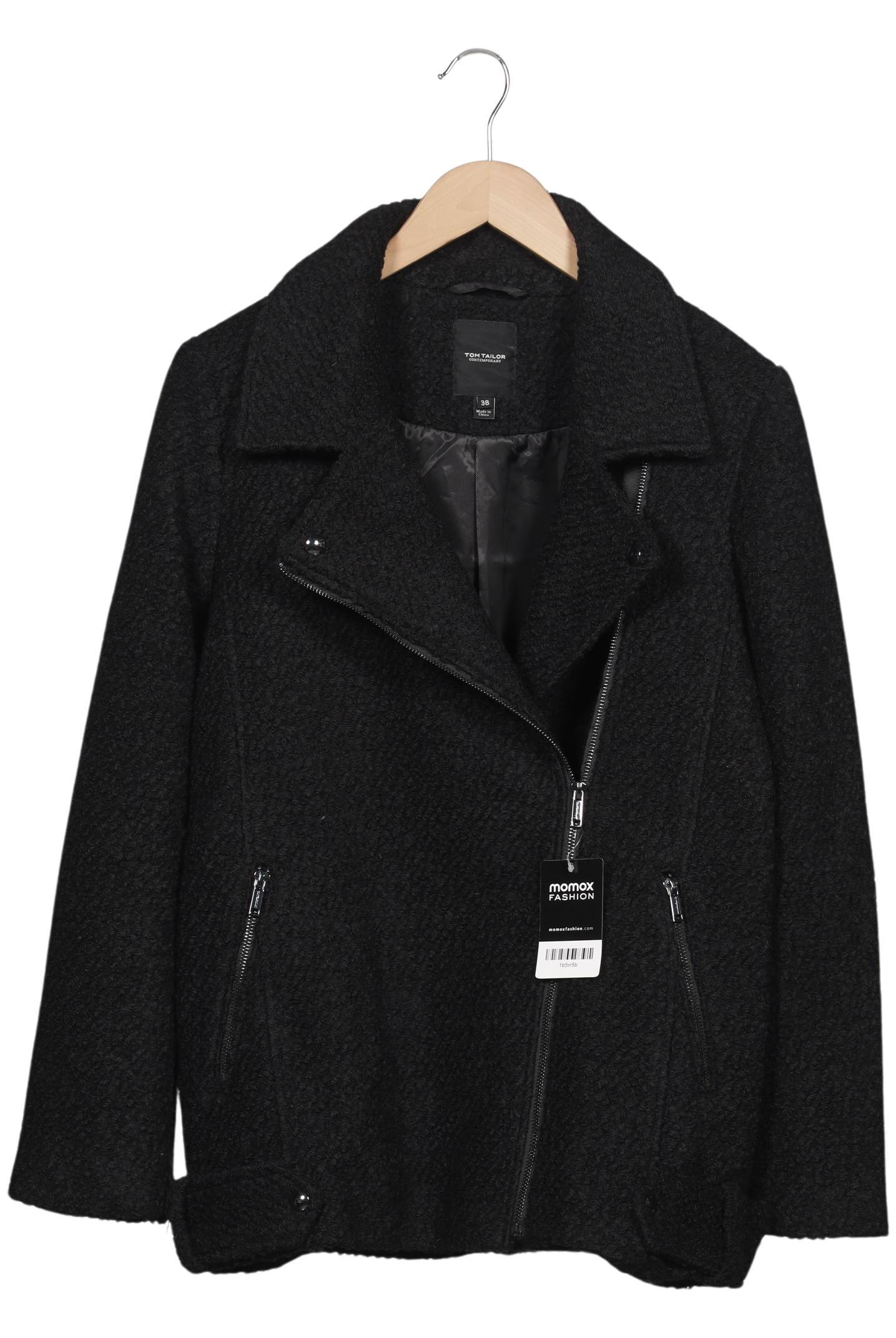 

Tom Tailor Damen Jacke, schwarz, Gr. 38