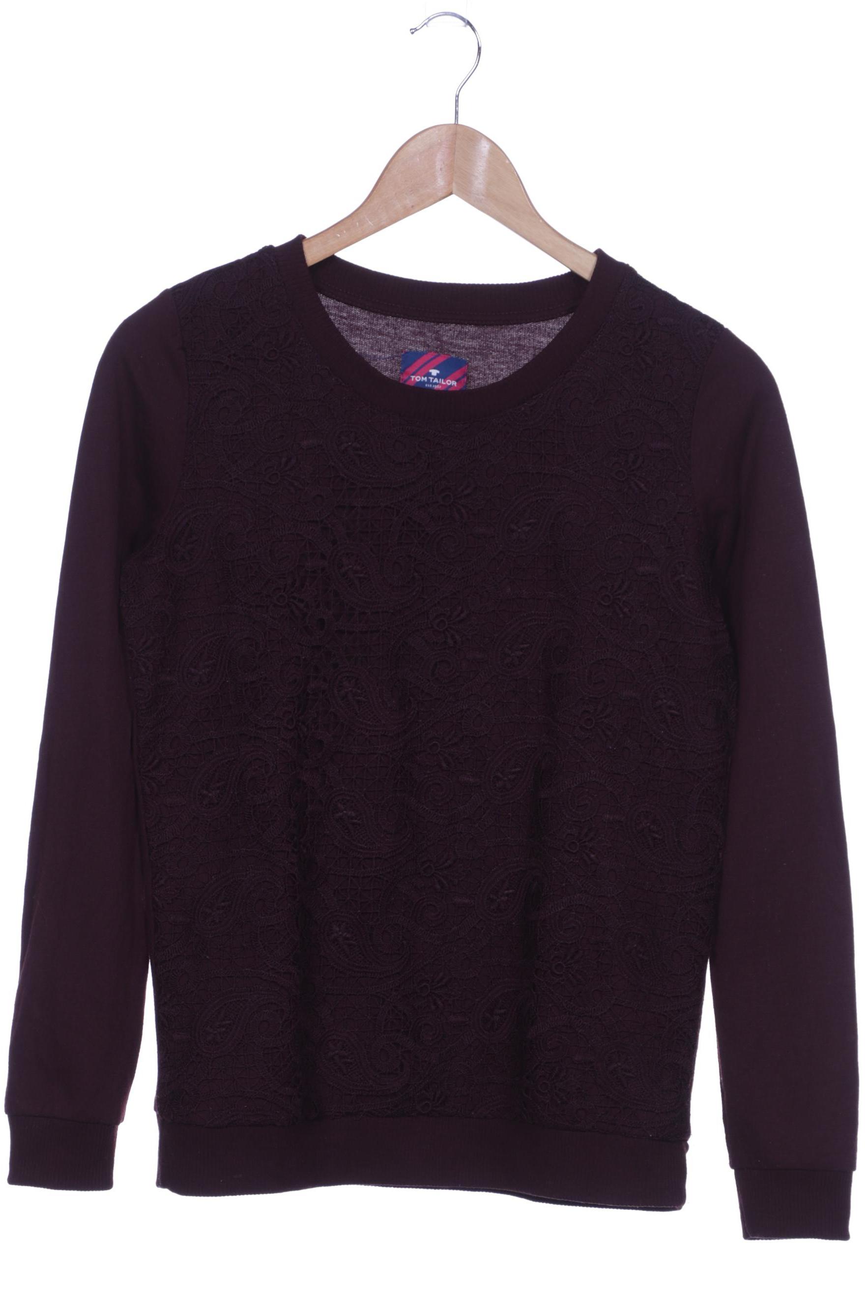 

Tom Tailor Damen Sweatshirt, bordeaux, Gr. 34