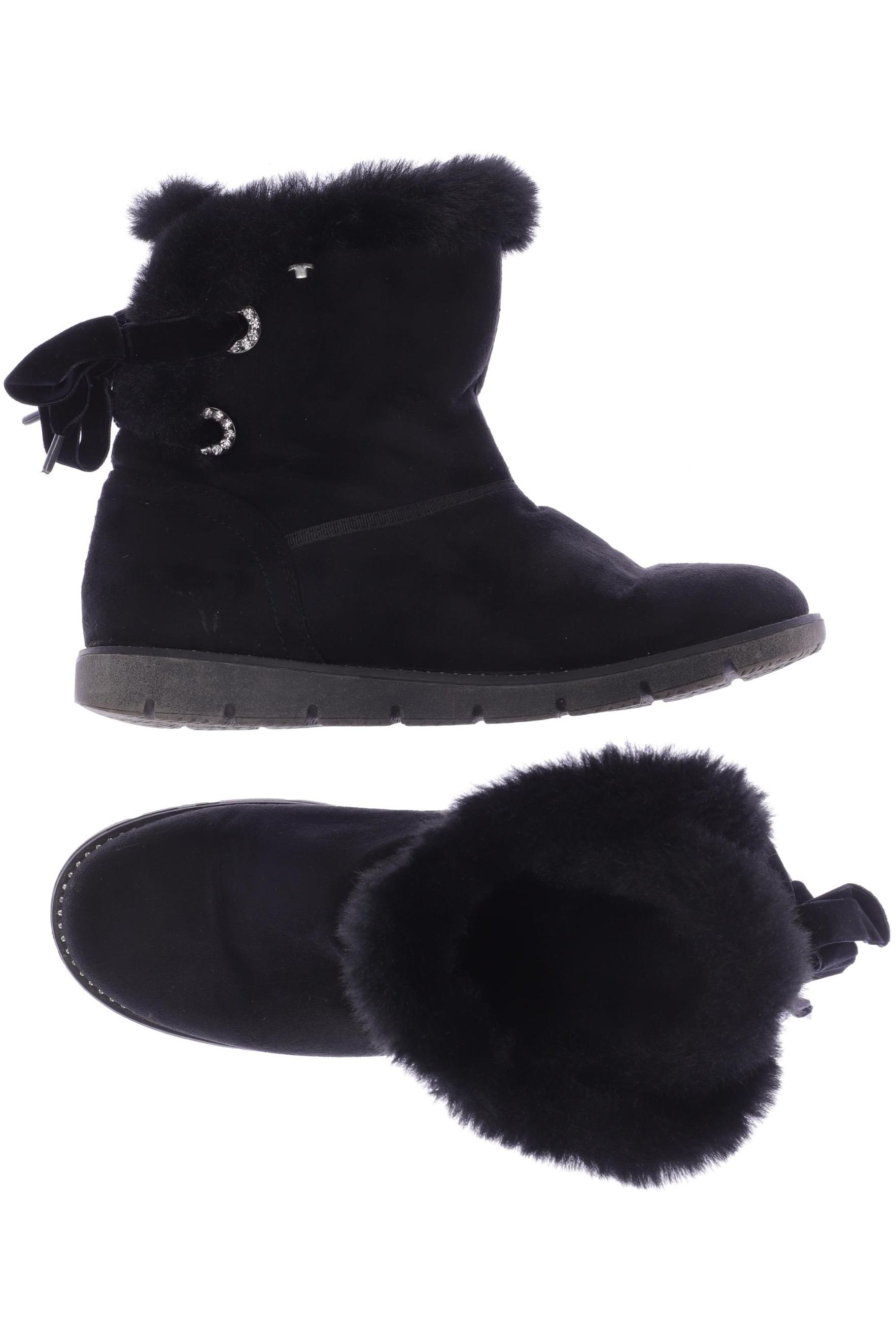 

Tom Tailor Damen Stiefelette, schwarz