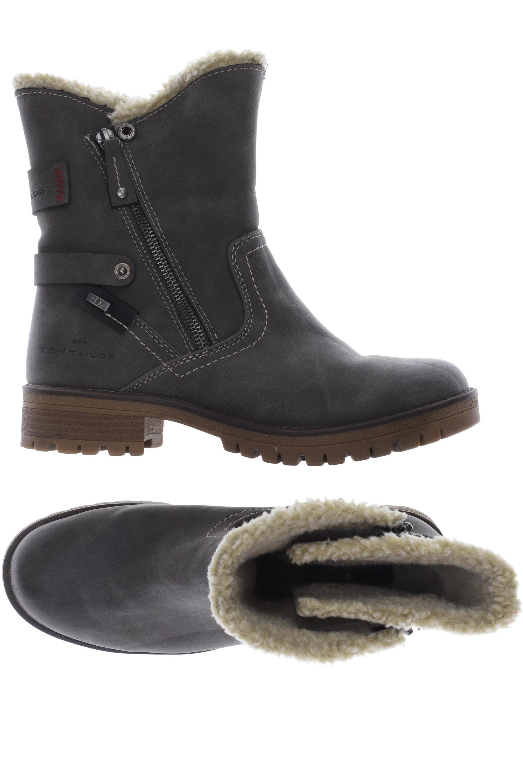 

Tom Tailor Damen Stiefelette, grau