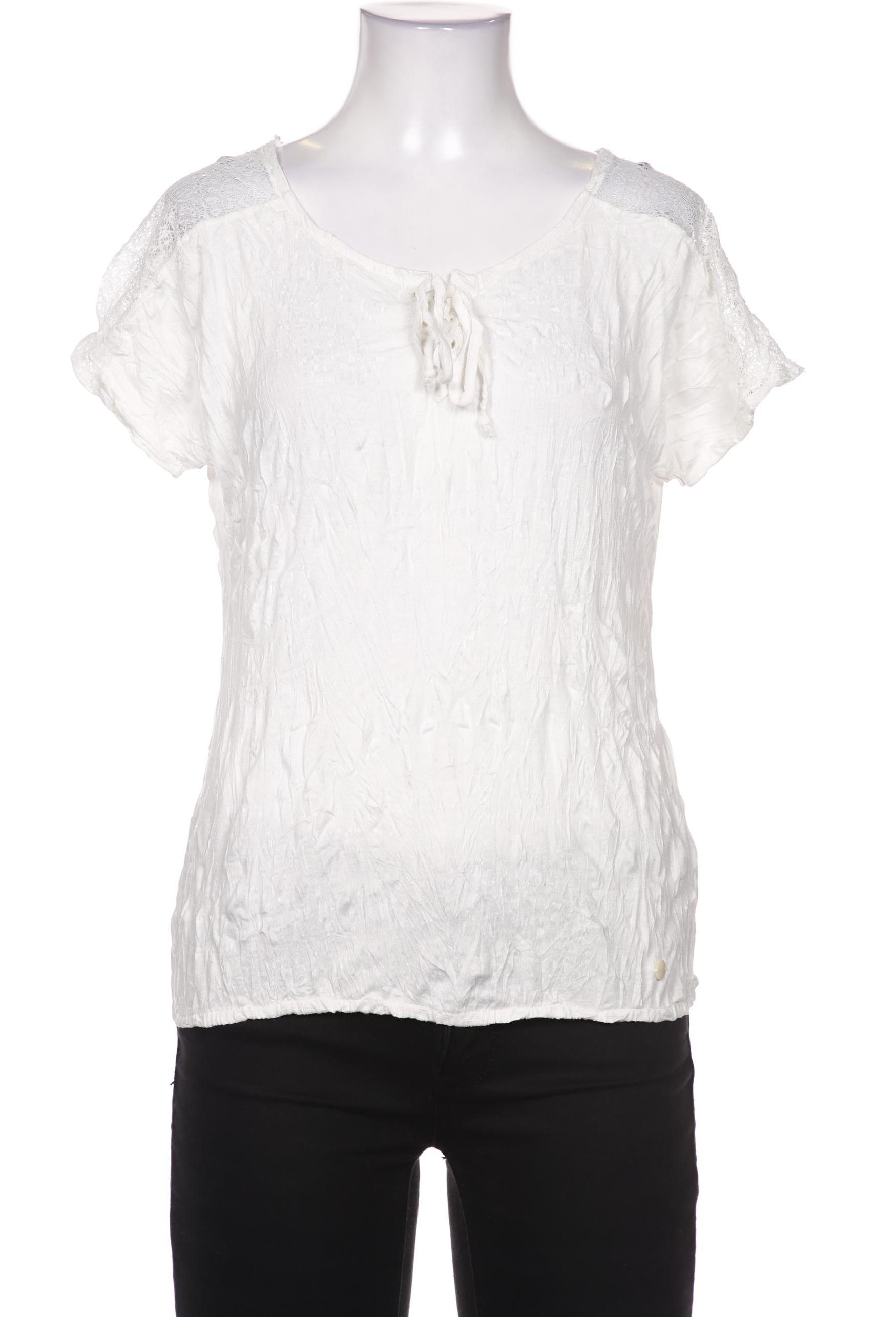 

Tom Tailor Damen T-Shirt, weiß, Gr. 34