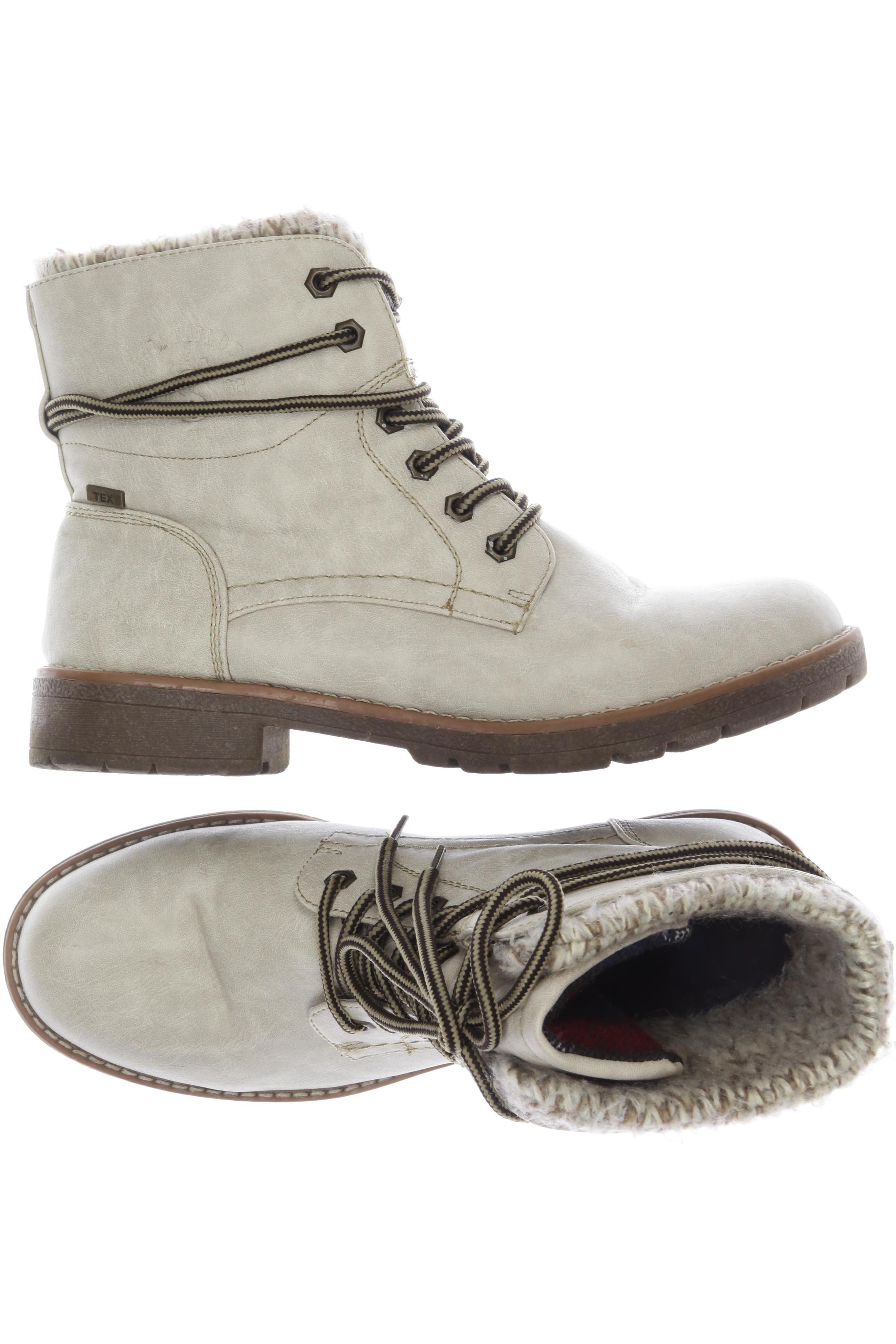 

Tom Tailor Damen Stiefelette, beige, Gr. 41