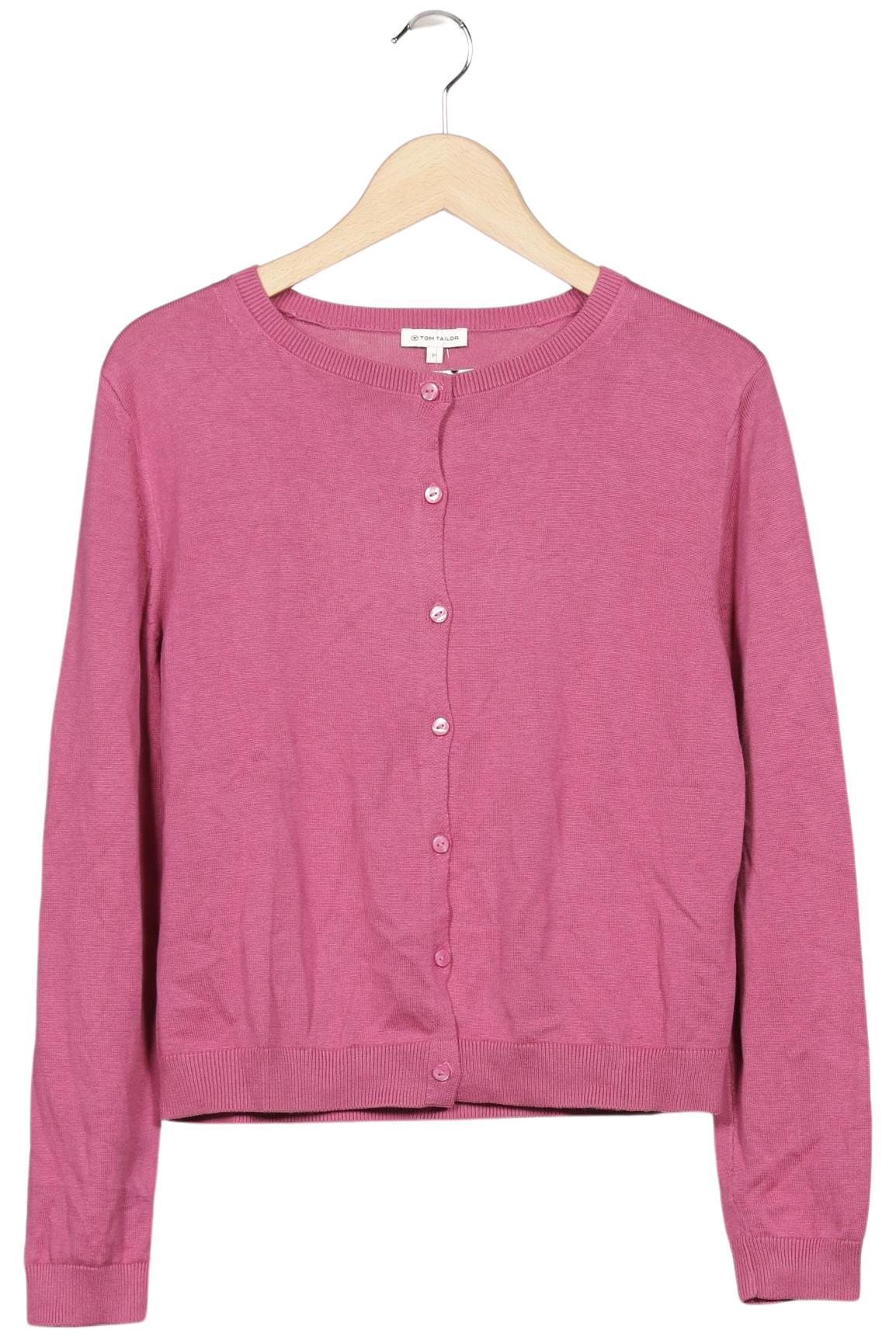 

Tom Tailor Damen Strickjacke, pink, Gr. 38