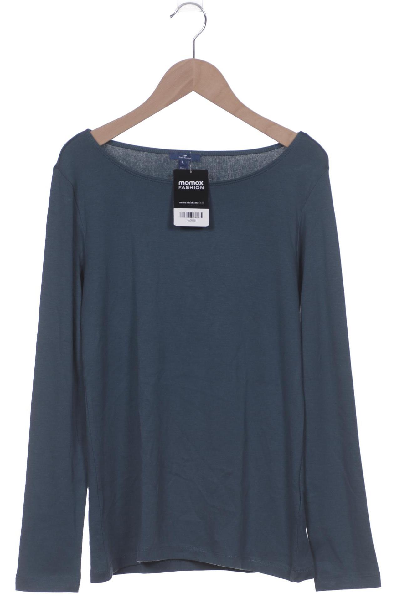 

Tom Tailor Damen Langarmshirt, türkis, Gr. 42
