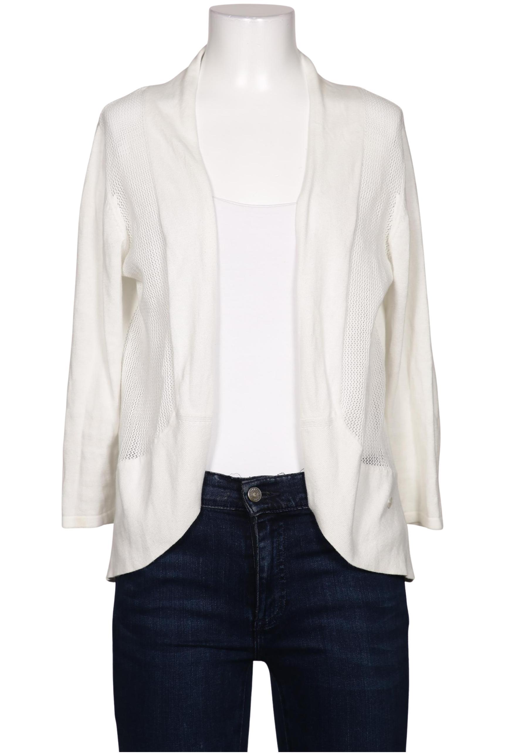 

Tom Tailor Damen Strickjacke, weiß, Gr. 38