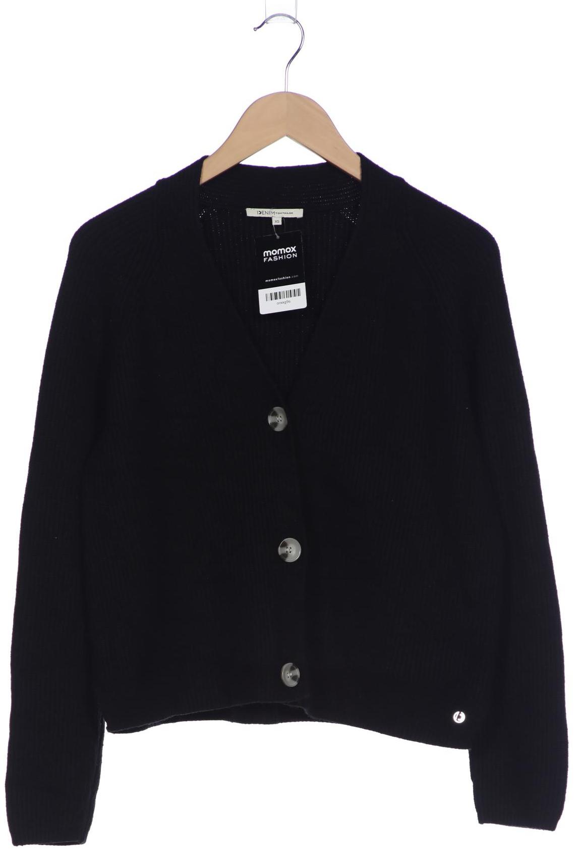 

Tom Tailor Damen Strickjacke, schwarz, Gr. 34
