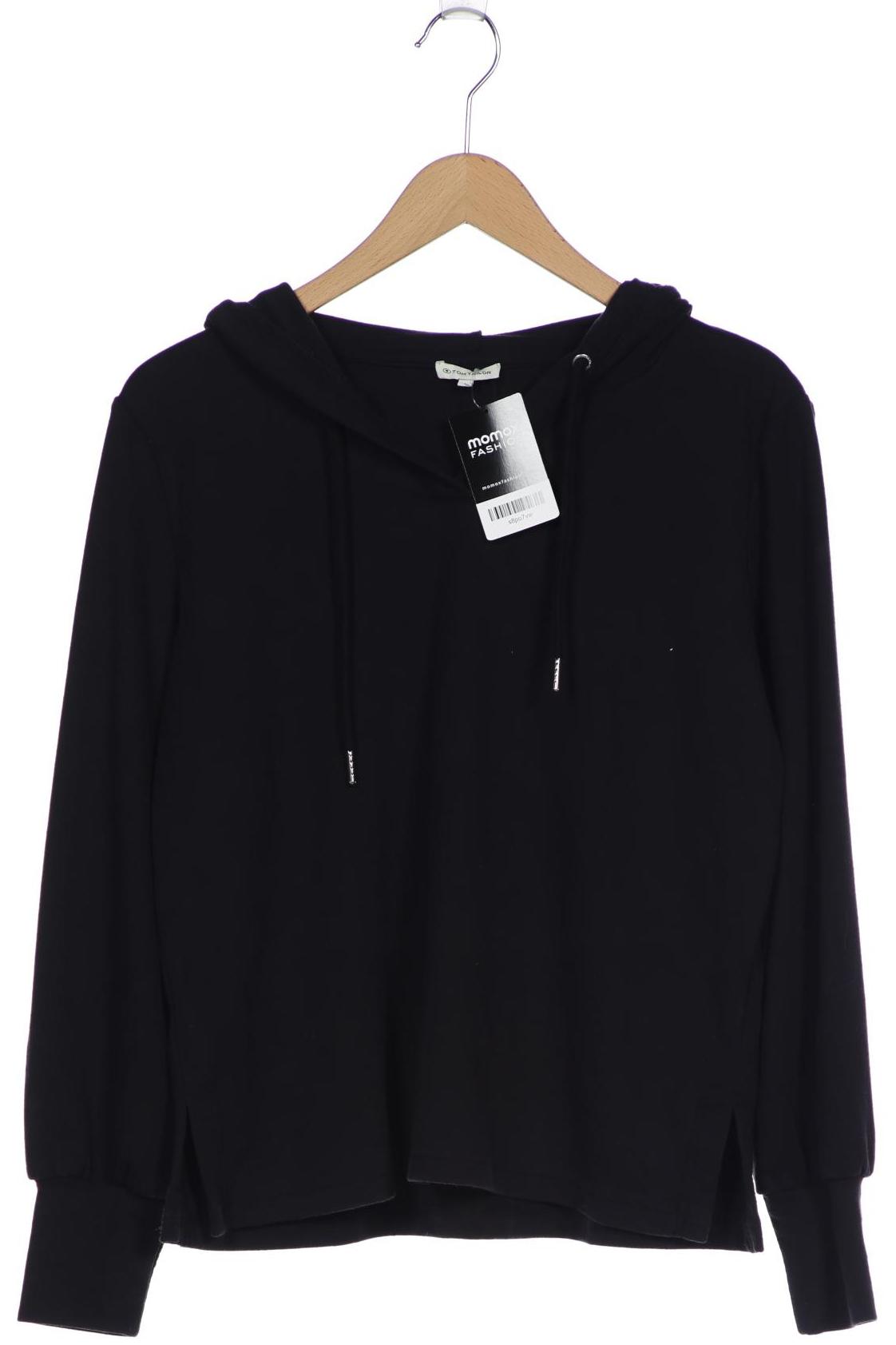 

Tom Tailor Damen Kapuzenpullover, schwarz