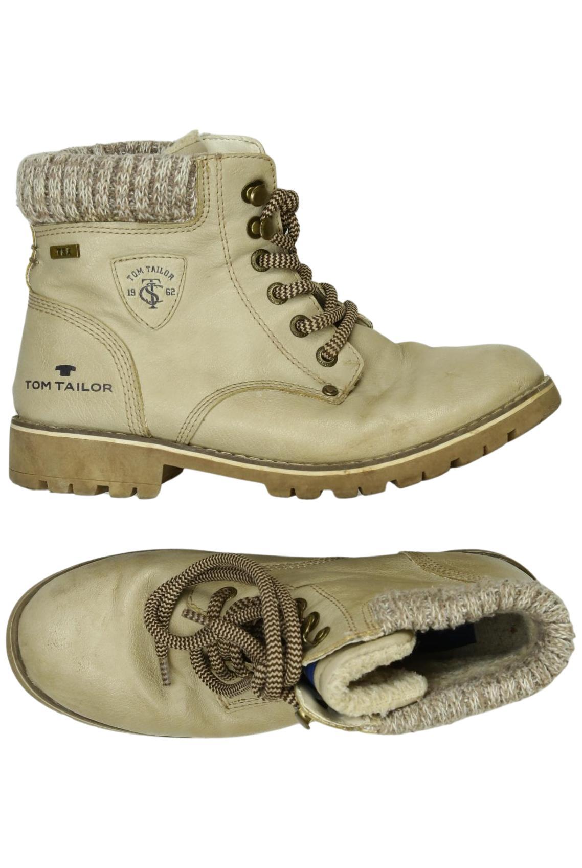 

Tom Tailor Damen Stiefelette, beige, Gr. 36