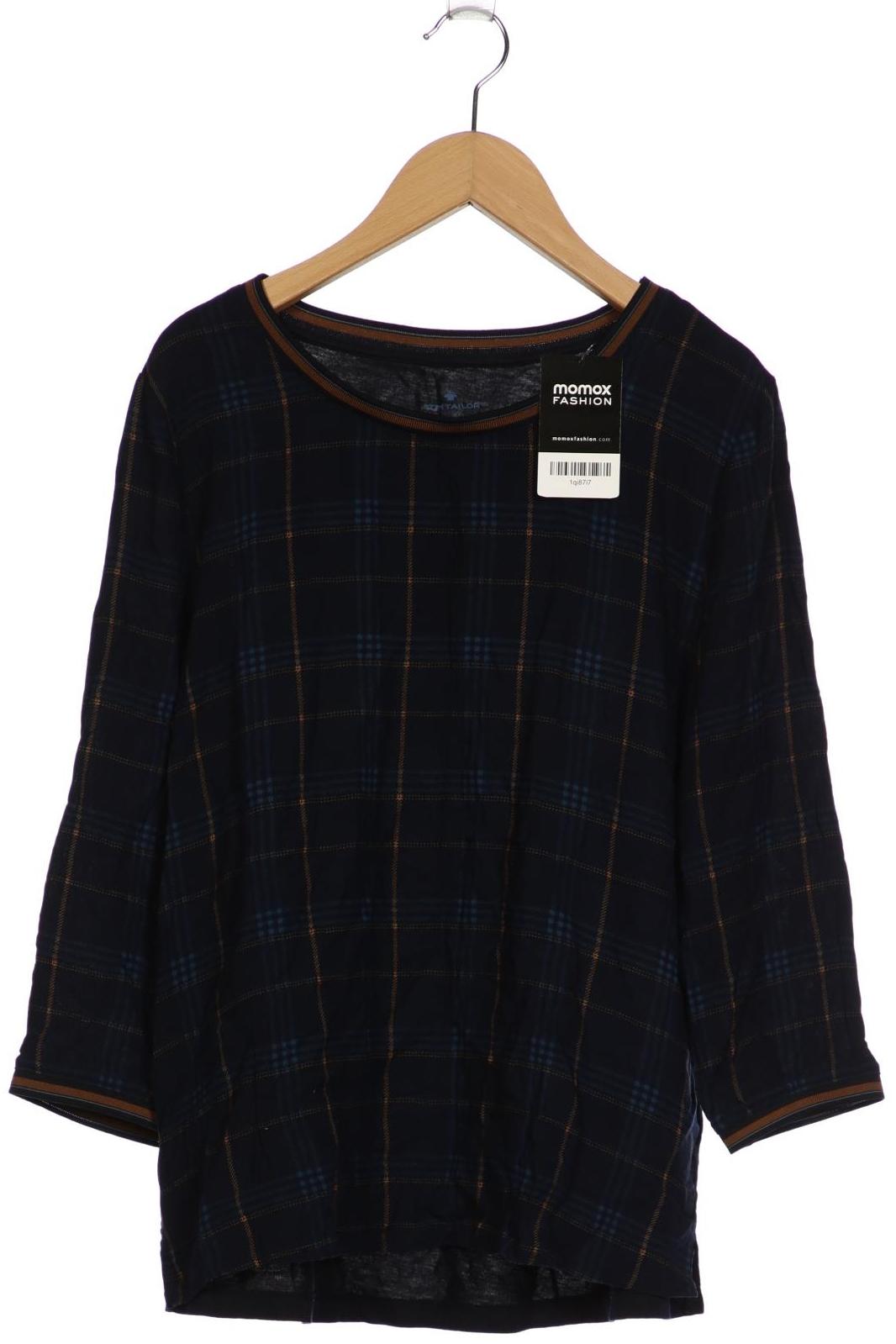 

Tom Tailor Damen Langarmshirt, marineblau, Gr. 38