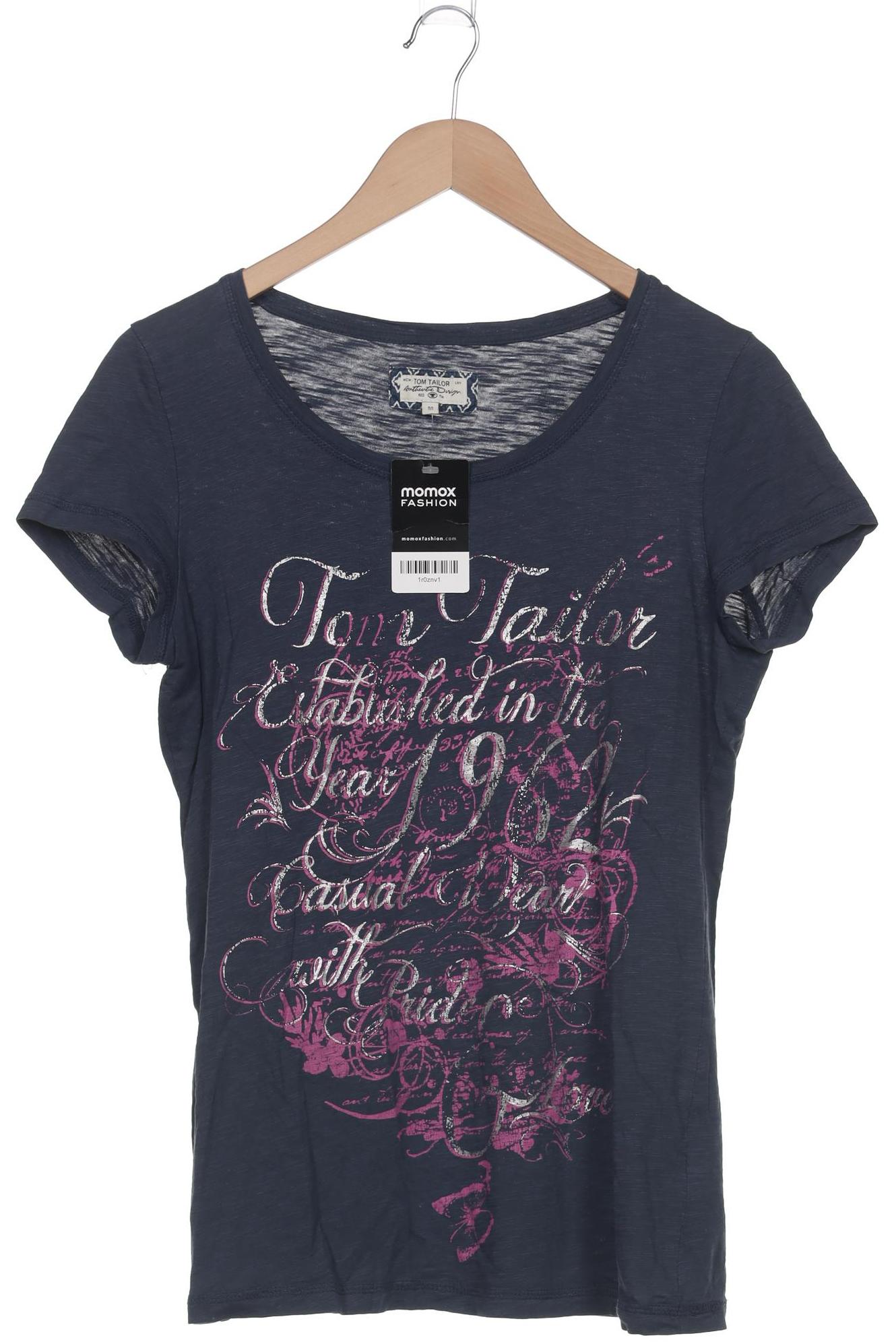 

Tom Tailor Damen T-Shirt, marineblau, Gr. 38