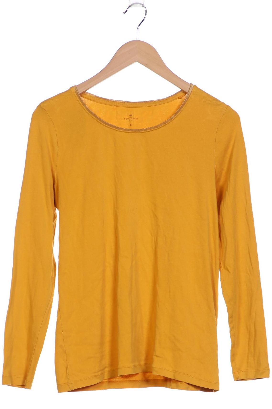 

Tom Tailor Damen Langarmshirt, gelb, Gr. 44