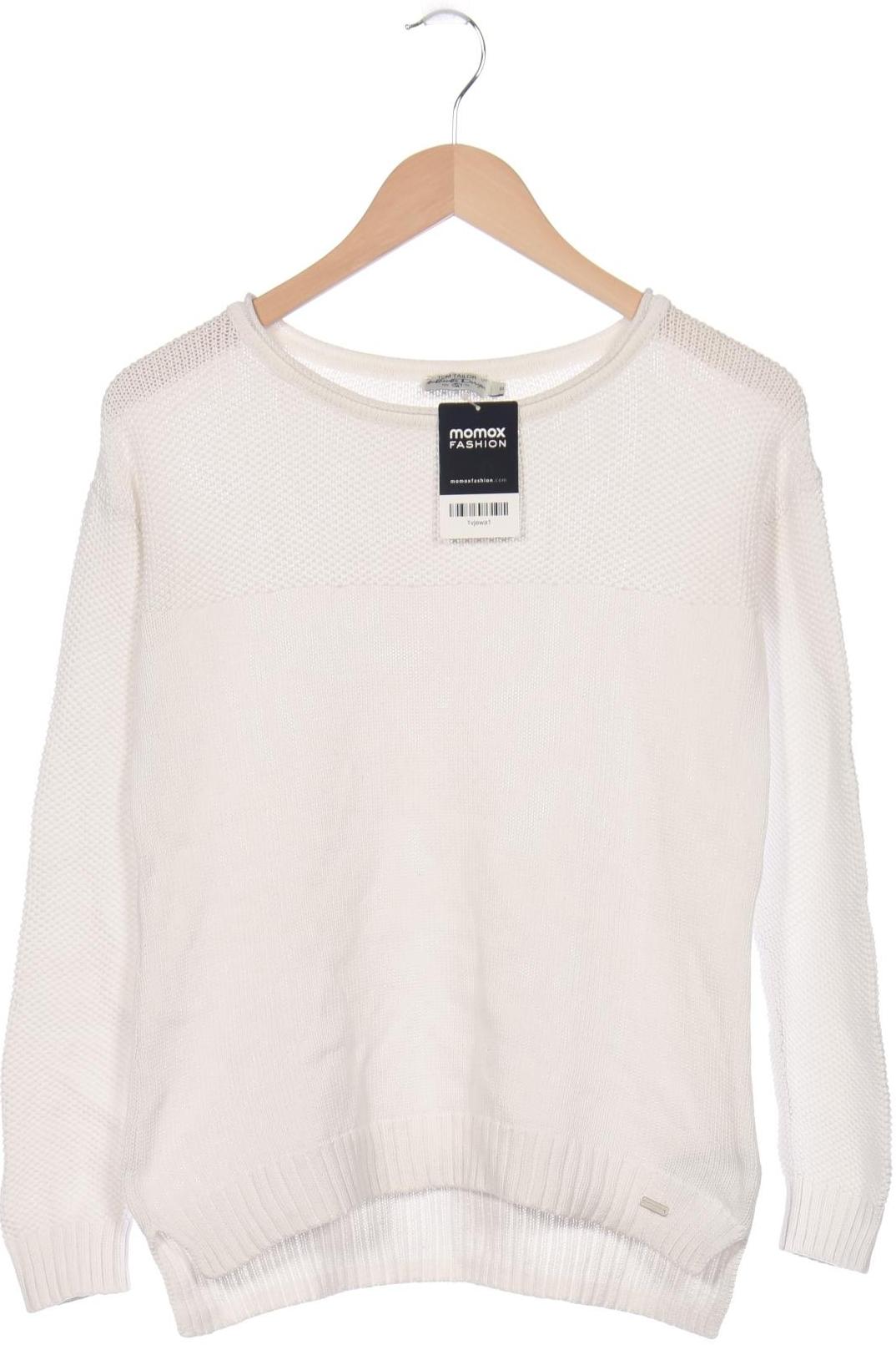 

Tom Tailor Damen Pullover, weiß, Gr. 36
