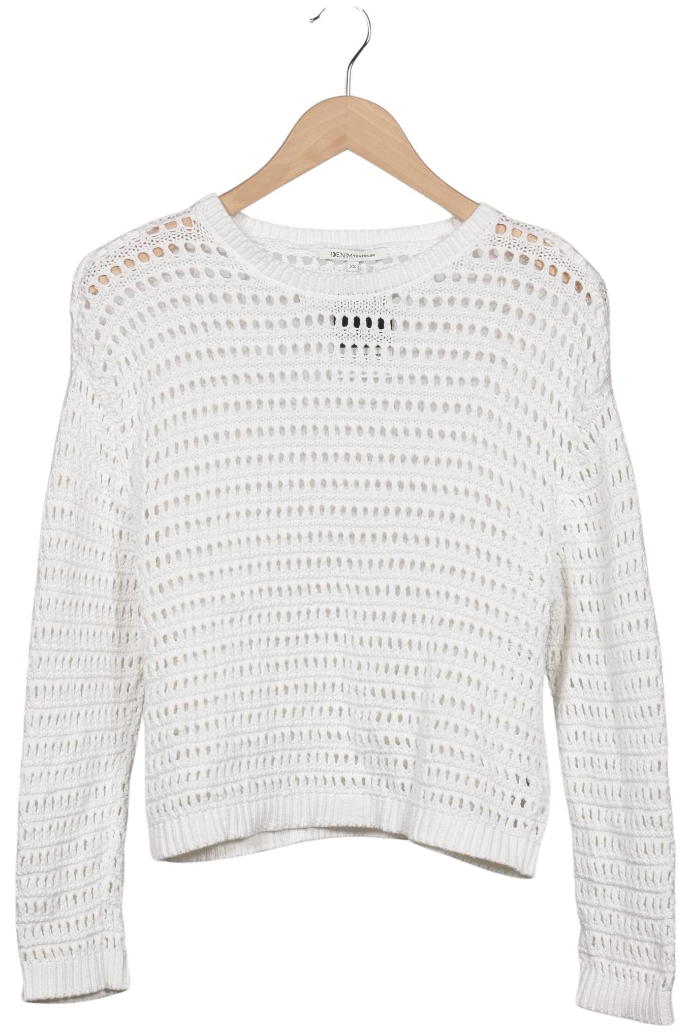 

Tom Tailor Damen Pullover, weiß, Gr. 34