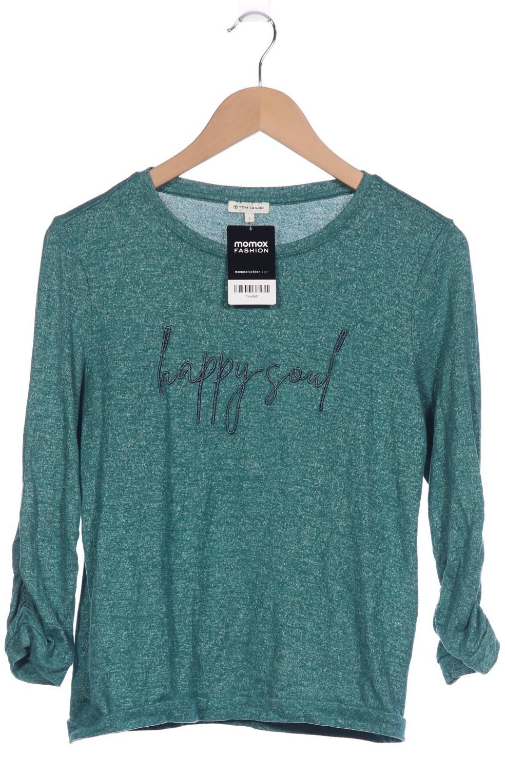 Thumbnail - Tom Tailor Damen Langarmshirt, türkis, Gr. 36