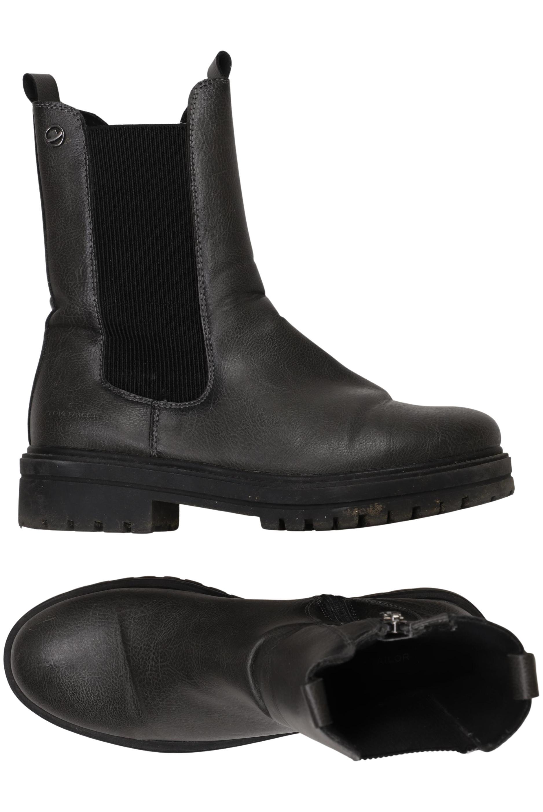 

Tom Tailor Damen Stiefelette, grau, Gr. 39