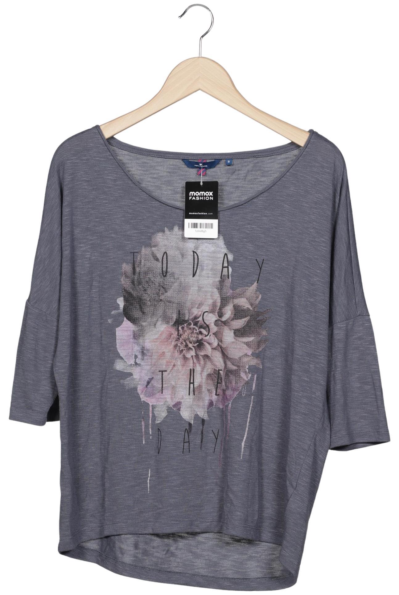 

Tom Tailor Damen Langarmshirt, grau, Gr. 36