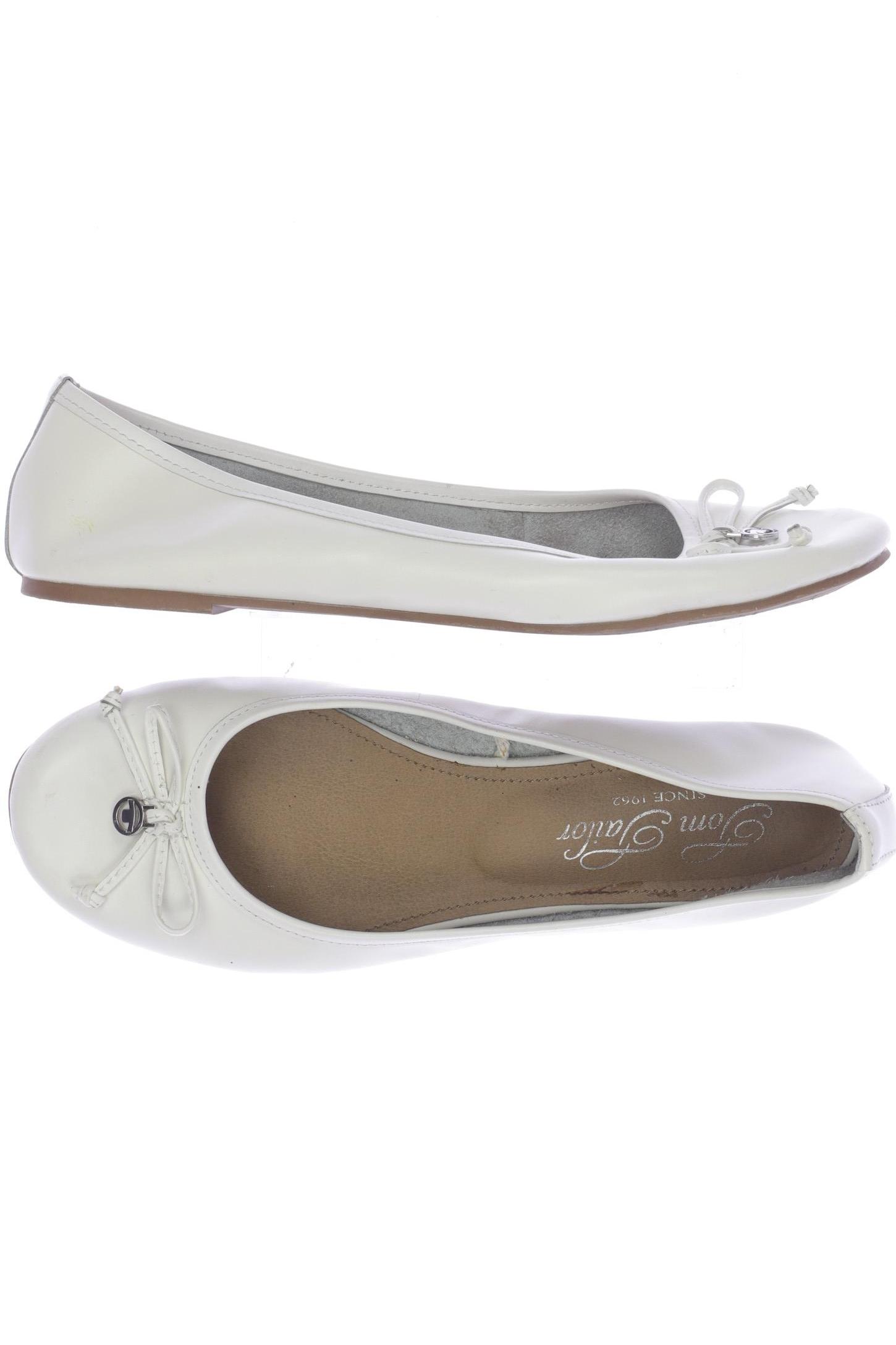 

Tom Tailor Damen Ballerinas, weiß, Gr. 40