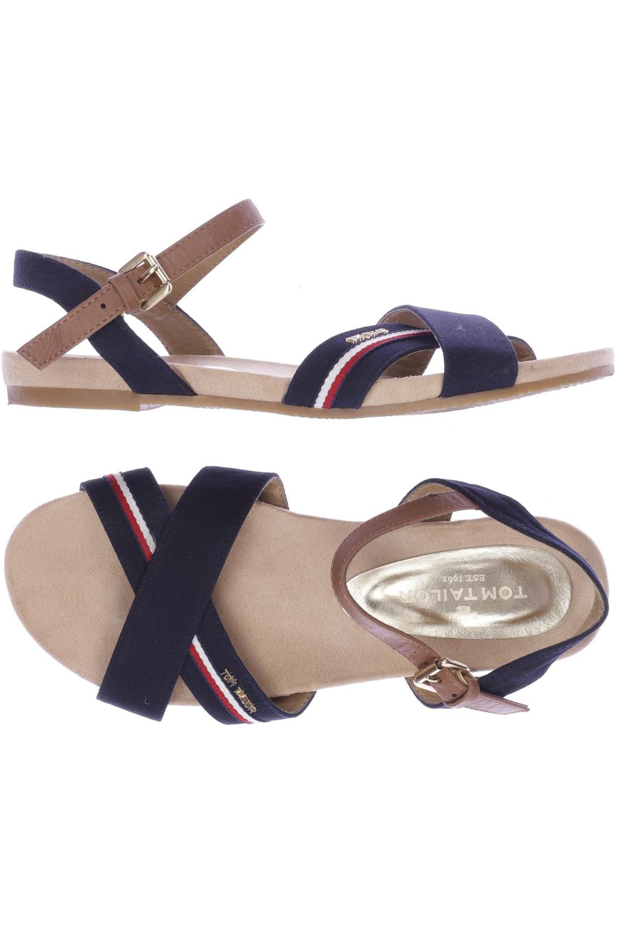 

Tom Tailor Damen Sandale, marineblau, Gr. 39