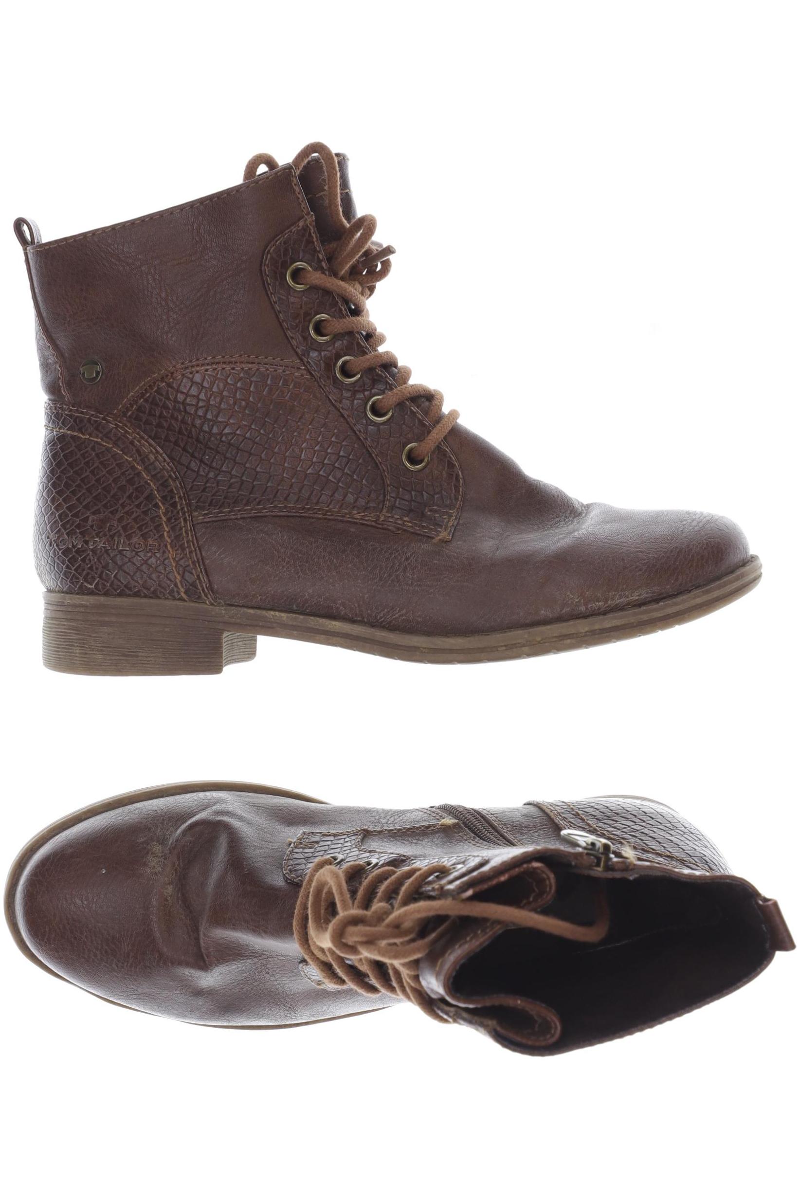 

Tom Tailor Damen Stiefelette, braun, Gr. 37