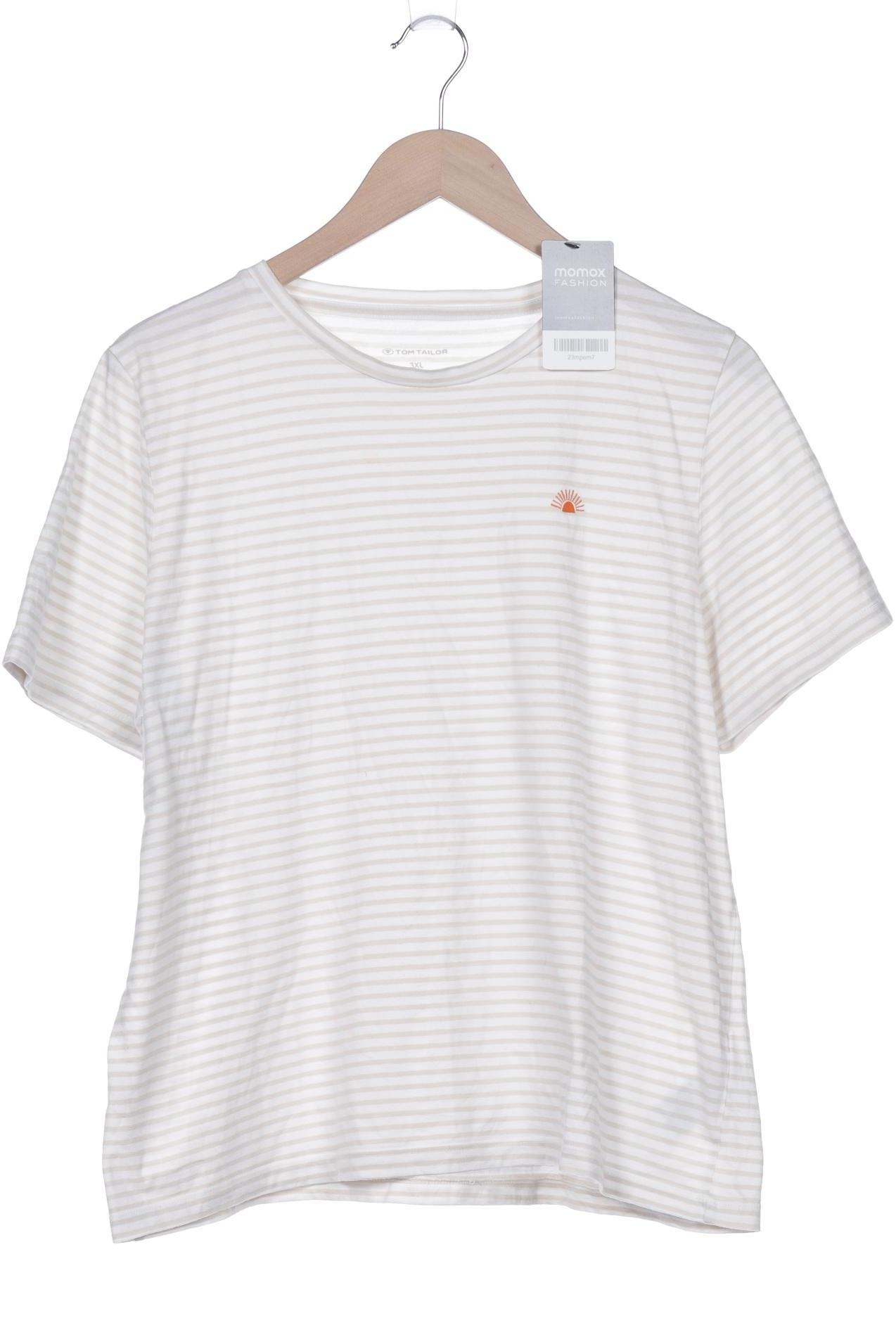 

Tom Tailor Damen T-Shirt, weiß, Gr. 48