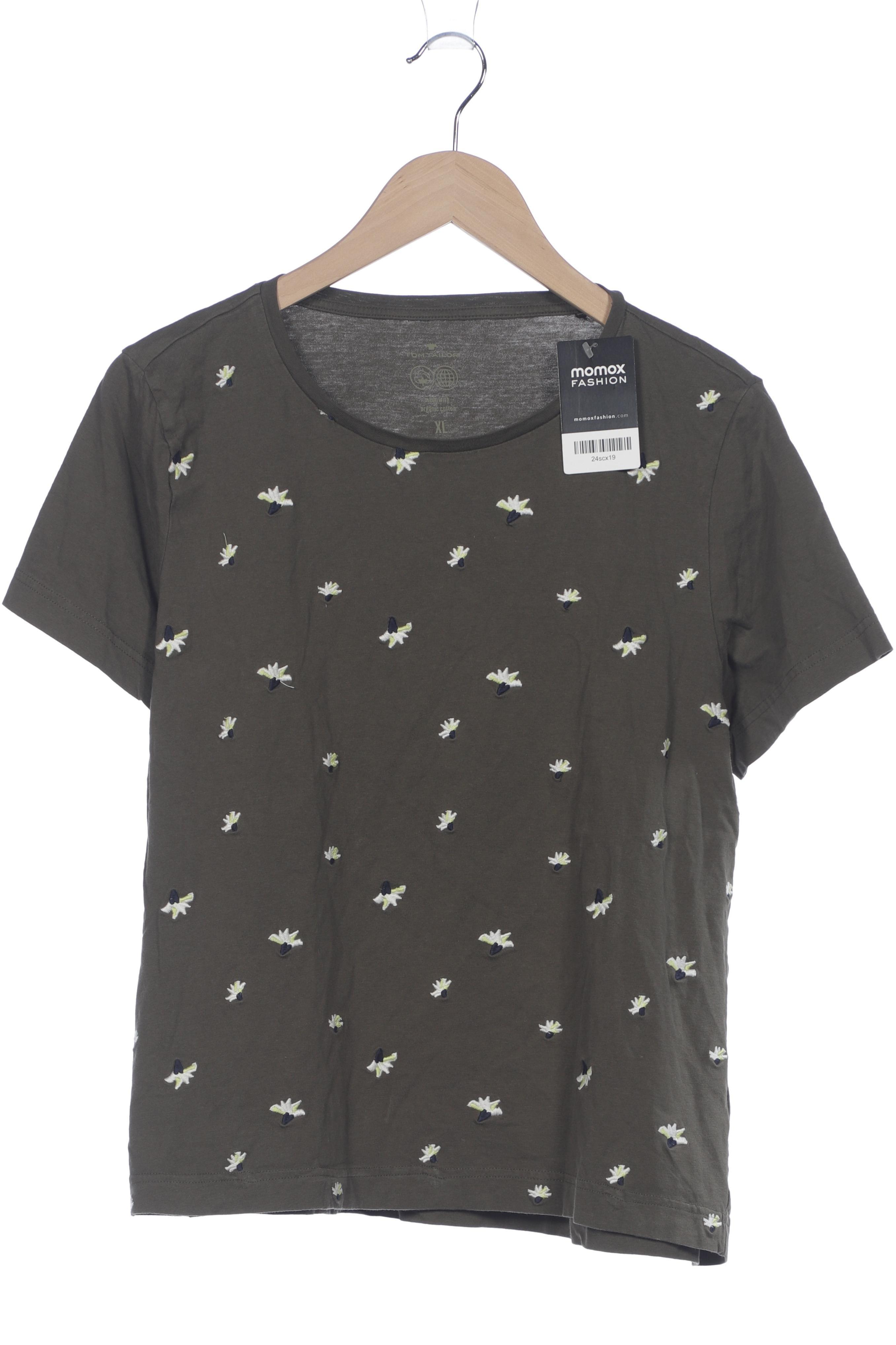 

Tom Tailor Damen T-Shirt, grün, Gr. 44