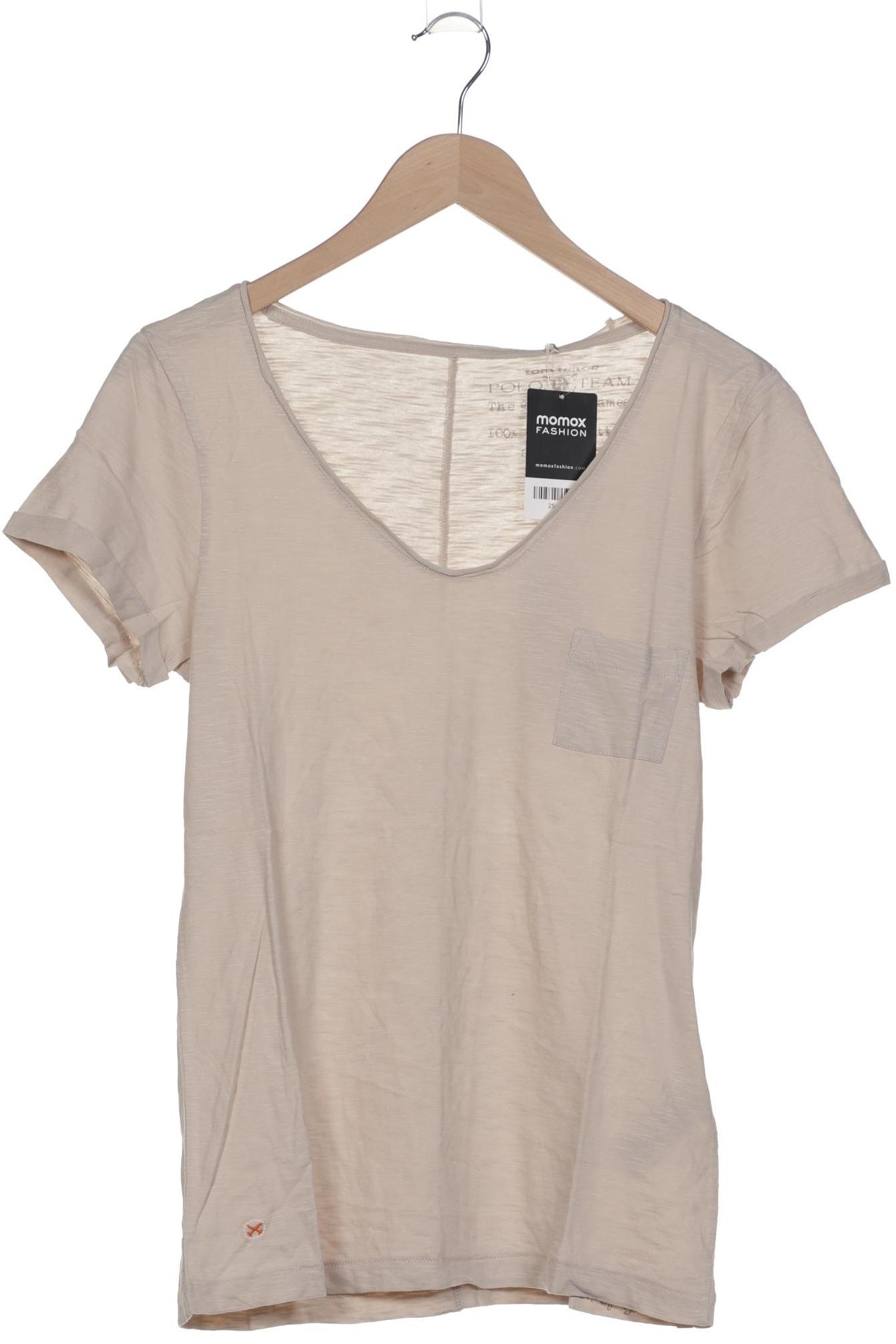 

Tom Tailor Damen T-Shirt, beige, Gr. 38