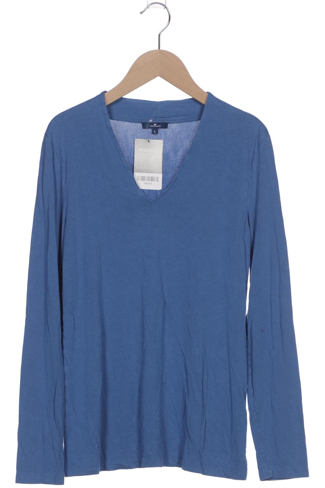 

Tom Tailor Damen Langarmshirt, blau, Gr. 42