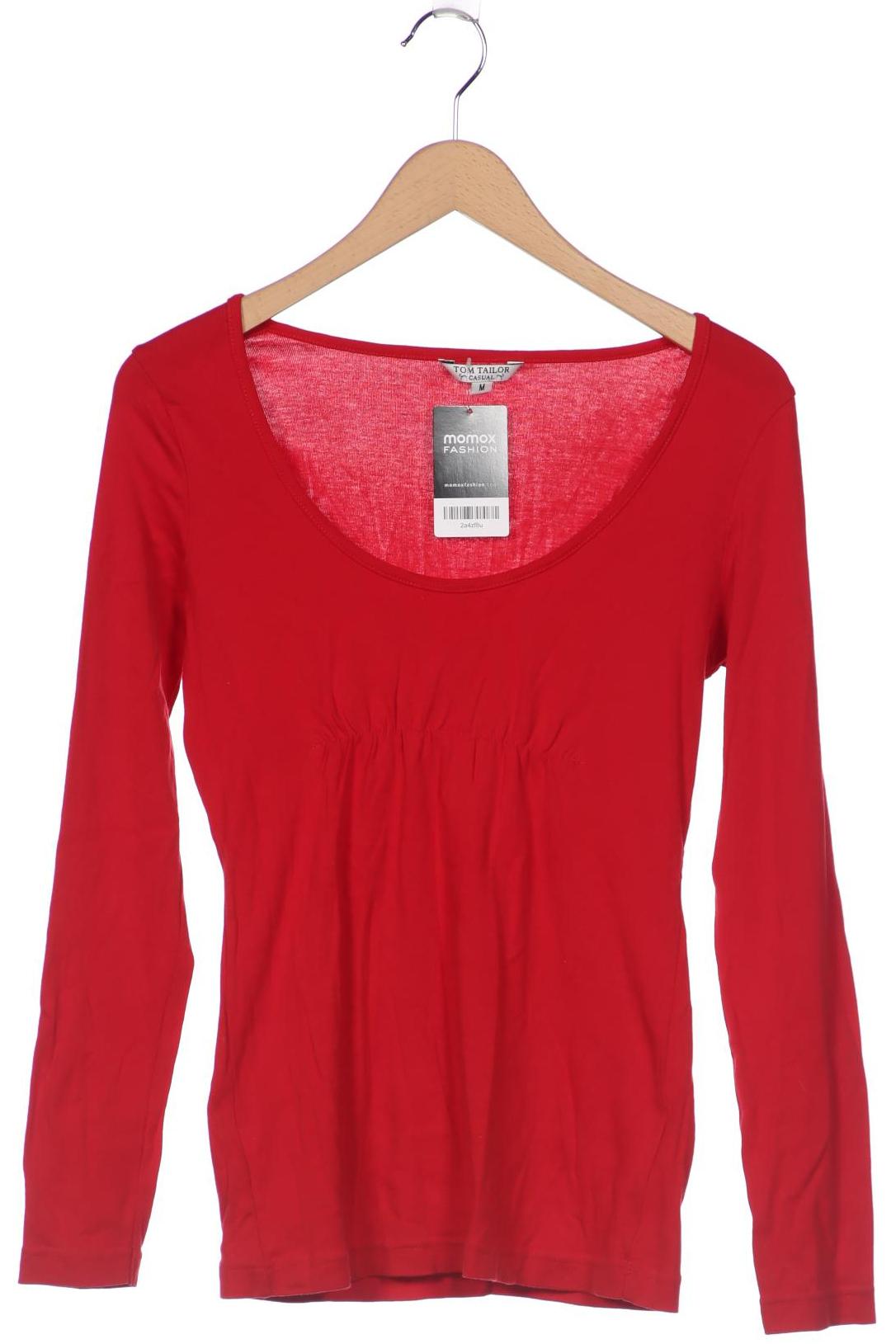 

Tom Tailor Damen Langarmshirt, rot