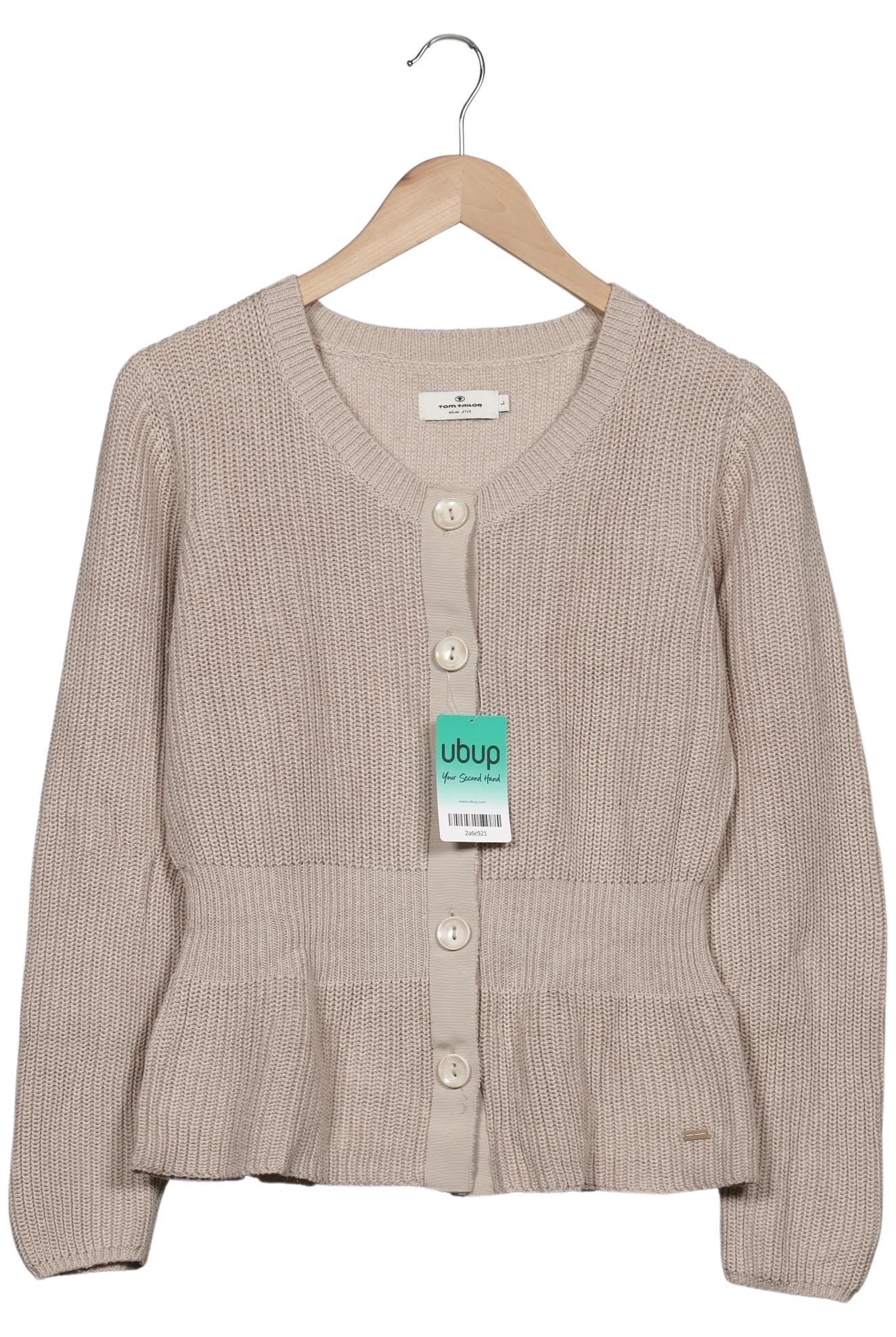 

Tom Tailor Damen Strickjacke, beige, Gr. 42
