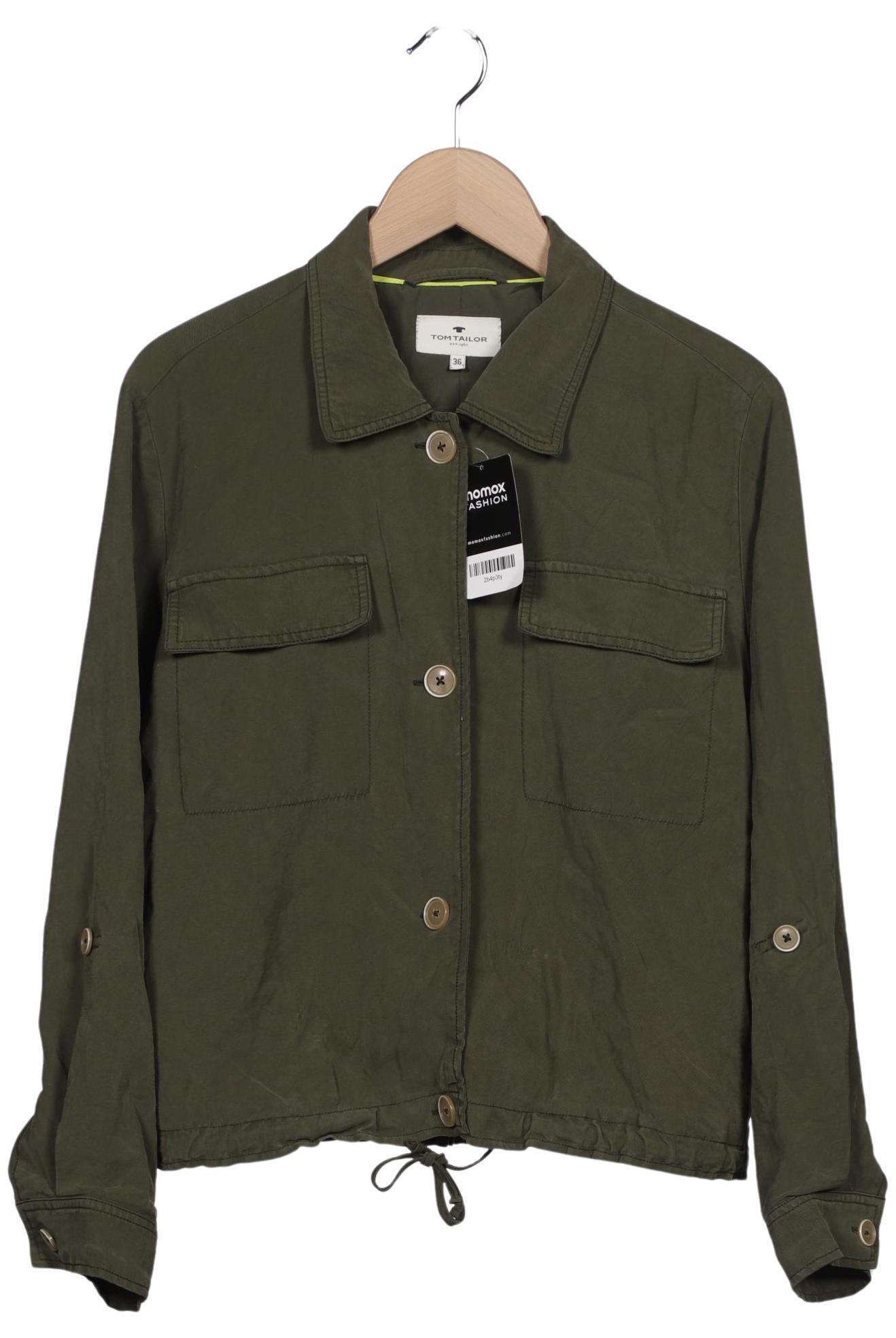 

Tom Tailor Damen Jacke, grün, Gr. 36