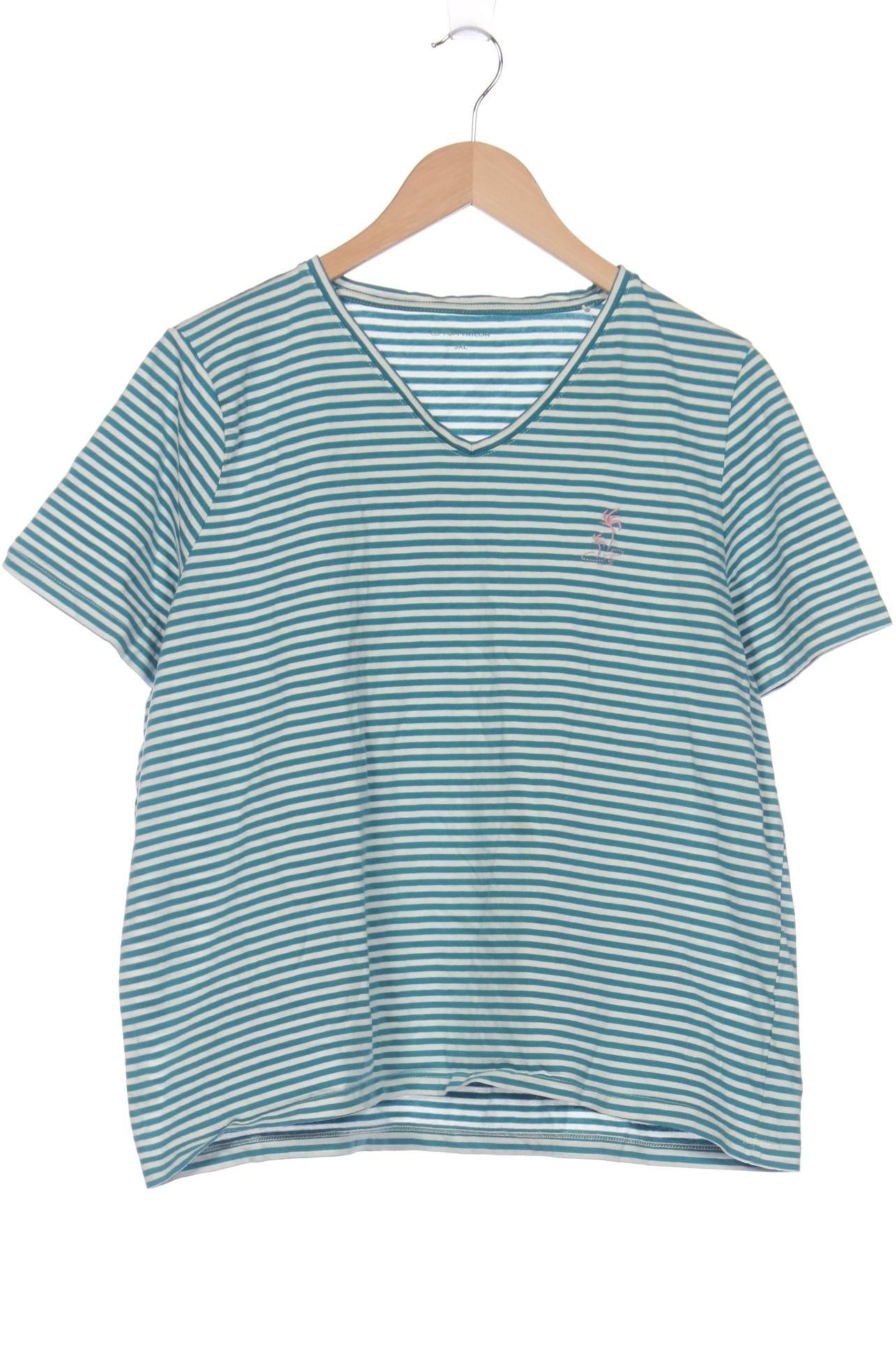 

Tom Tailor Damen T-Shirt, blau, Gr. 48